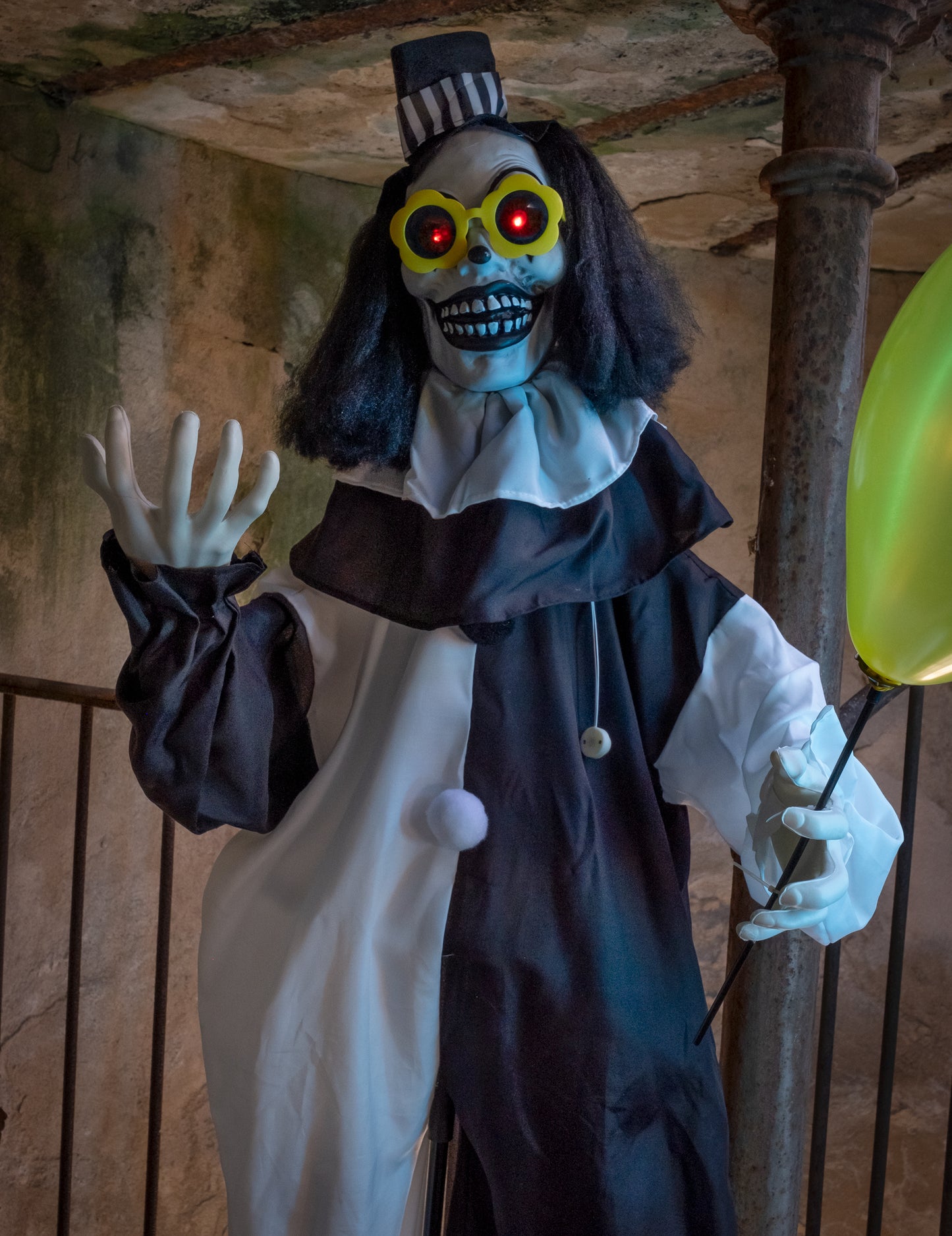 Animirani zastrašujući klaun 173 cm