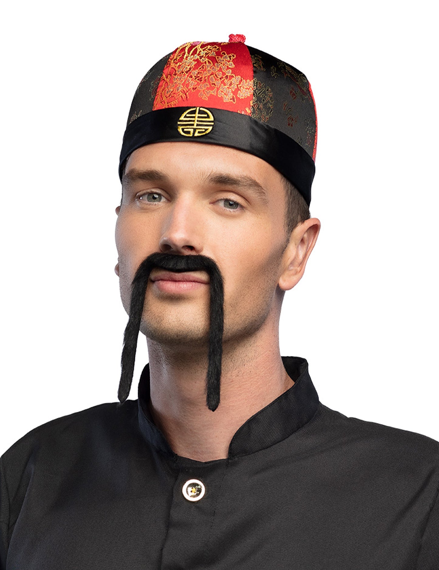 Kineska kap s pletenicama za odrasle