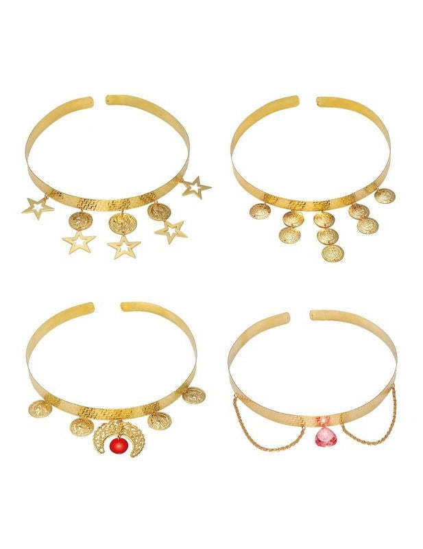 Glava plesačica nakita odrasla odrasla osoba