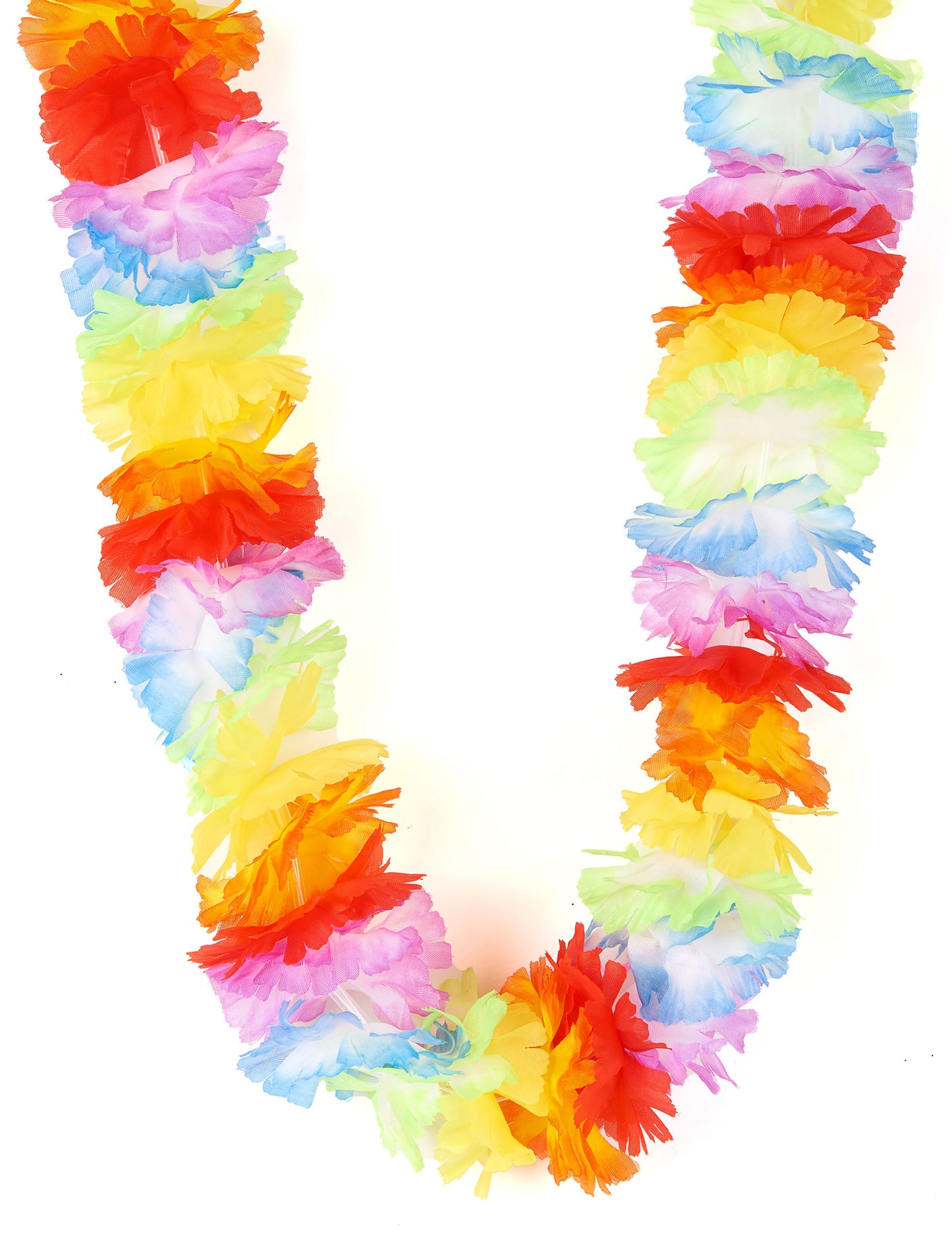 Havajski raznobojni luksuzni ogrlica za odrasle havajske cvijeće