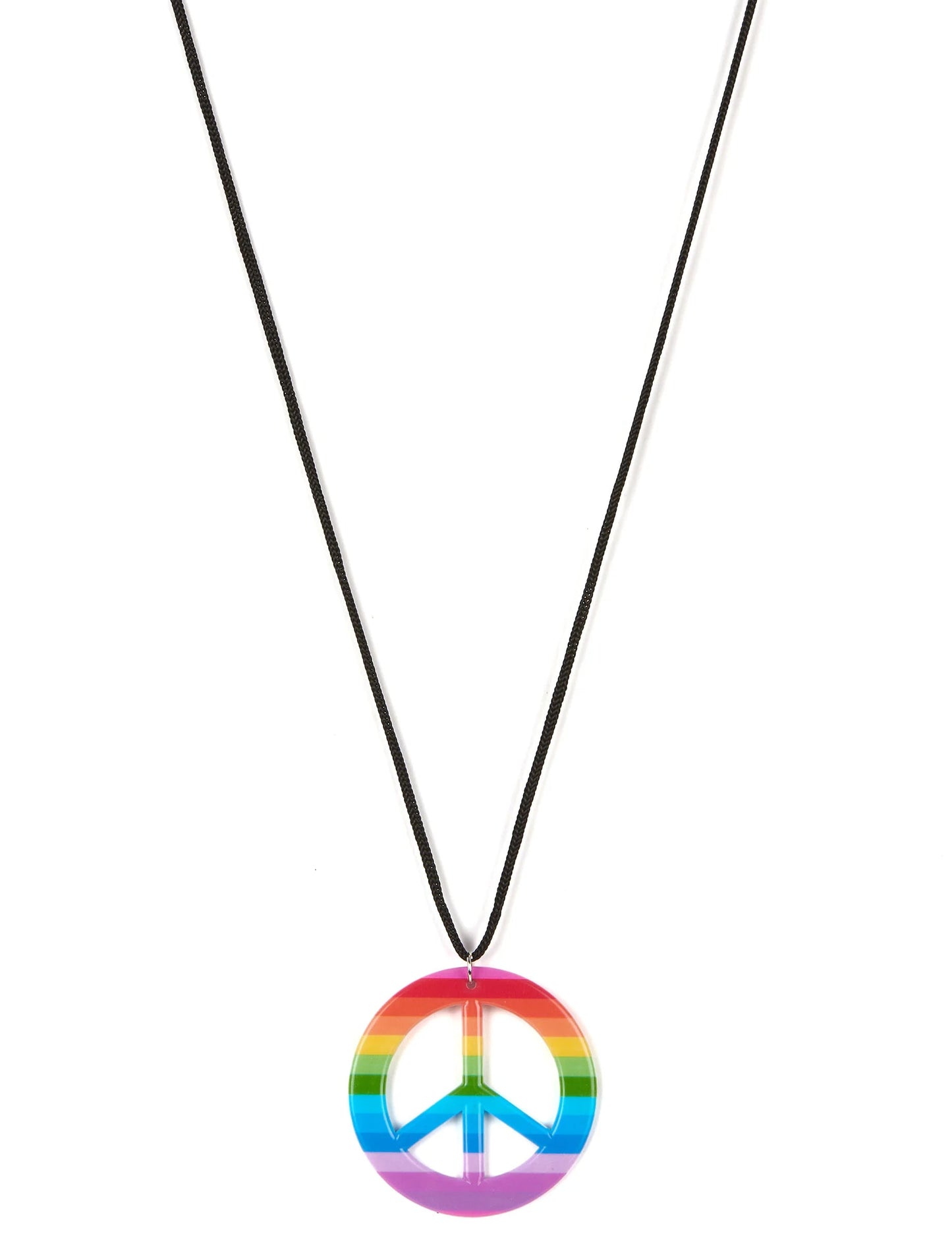 Vue de face du collier hippie