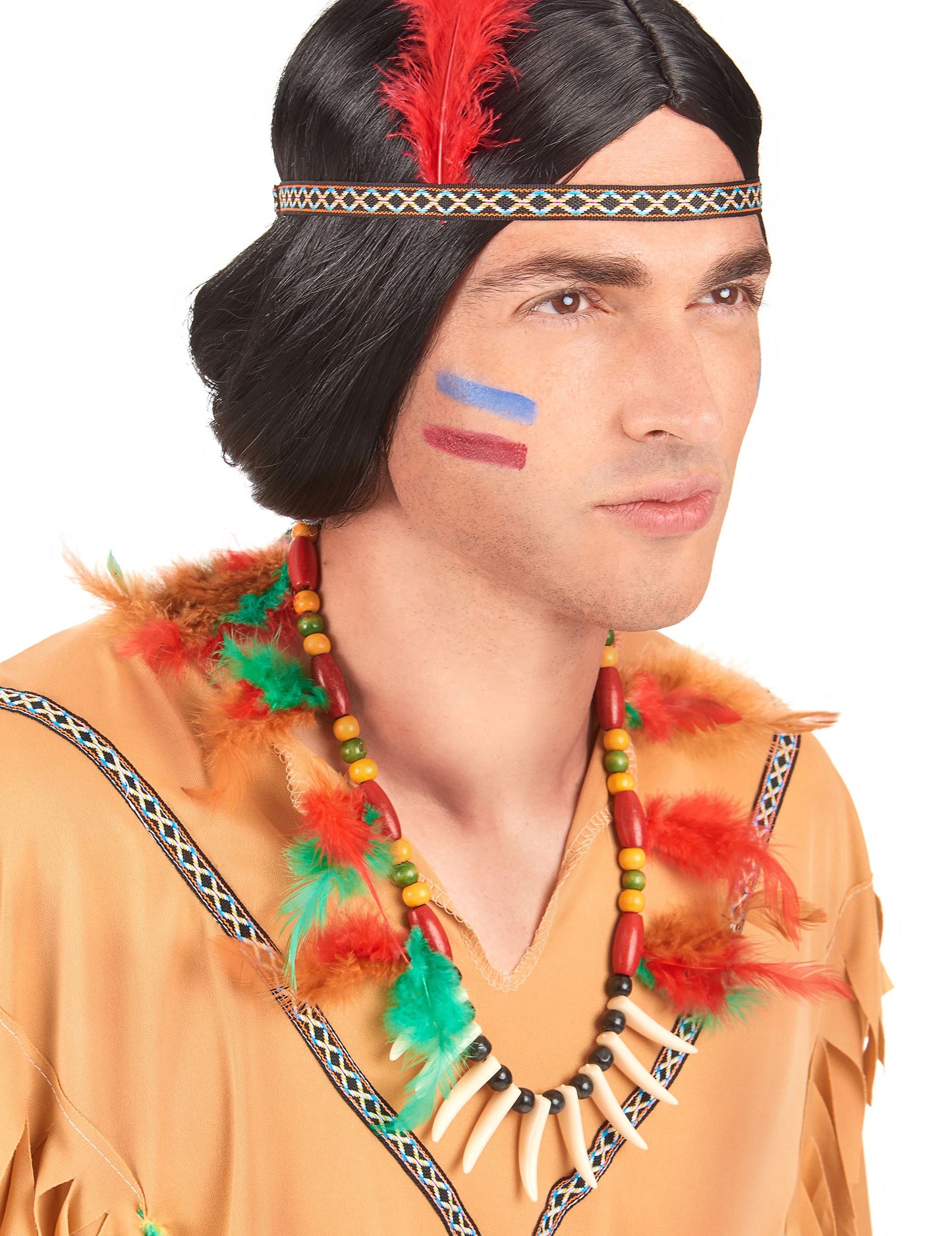 Indijska ogrlica s pernatom