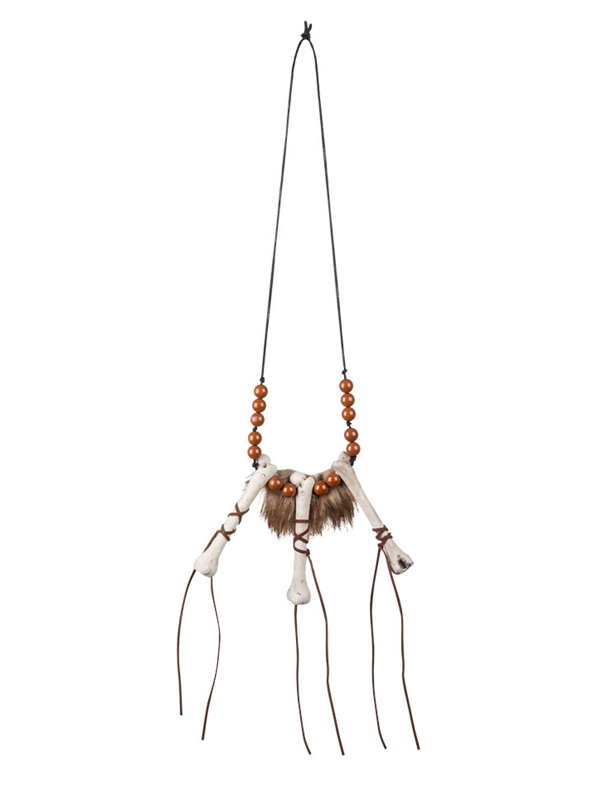 Vue d'ensemble du collier os vaudou