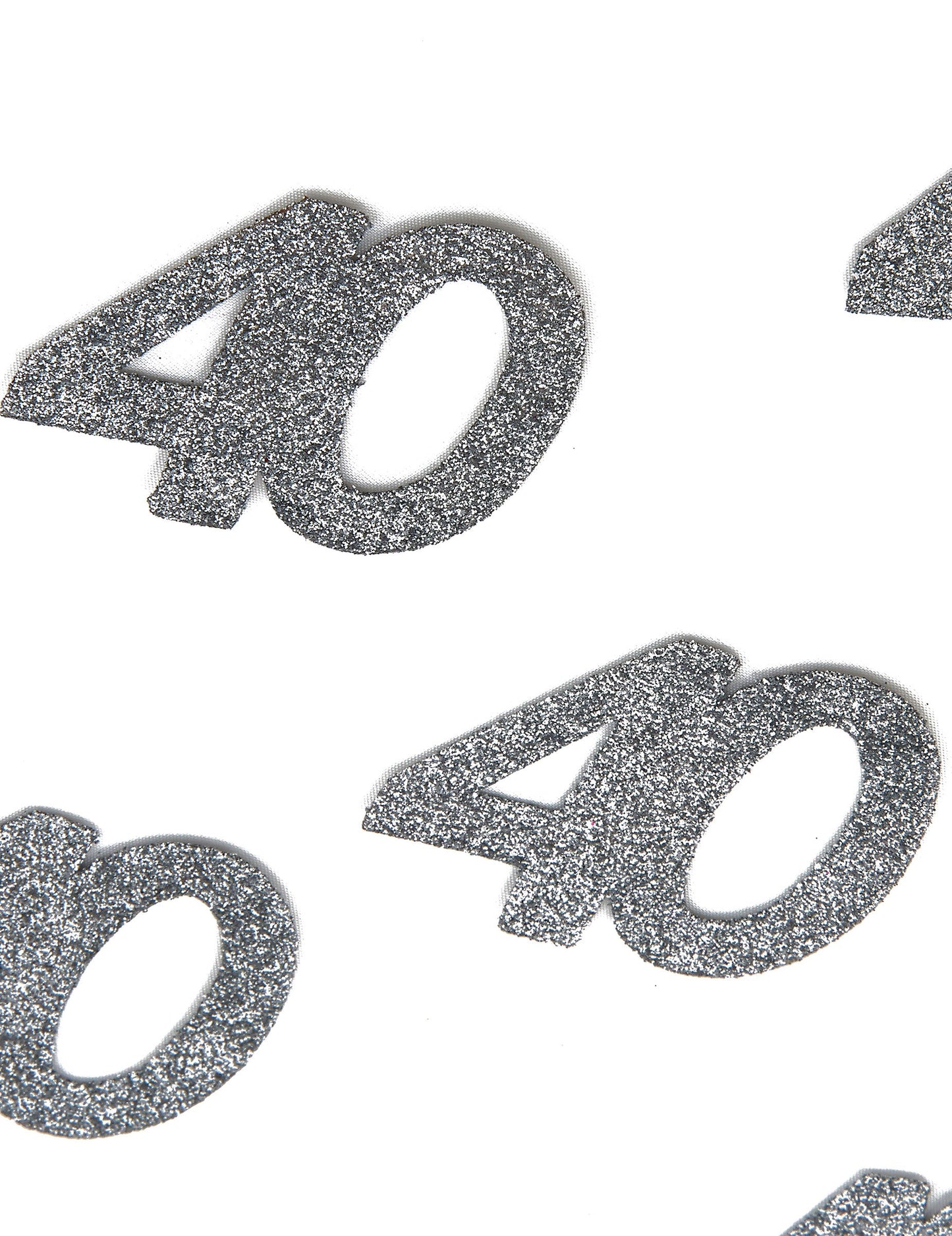 6 rođendana konfeta 40 godina 6 x 5 cm