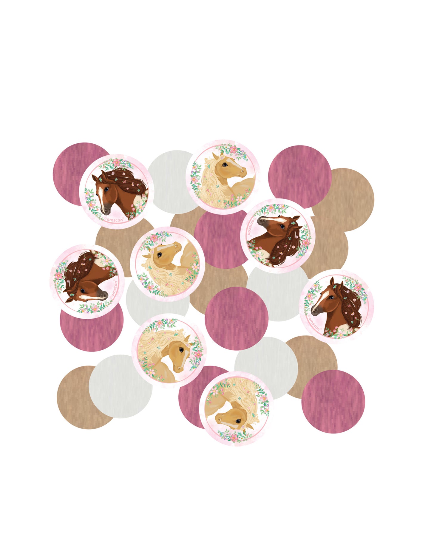 Konfeti lijepi konj 14g za stol za rođendan