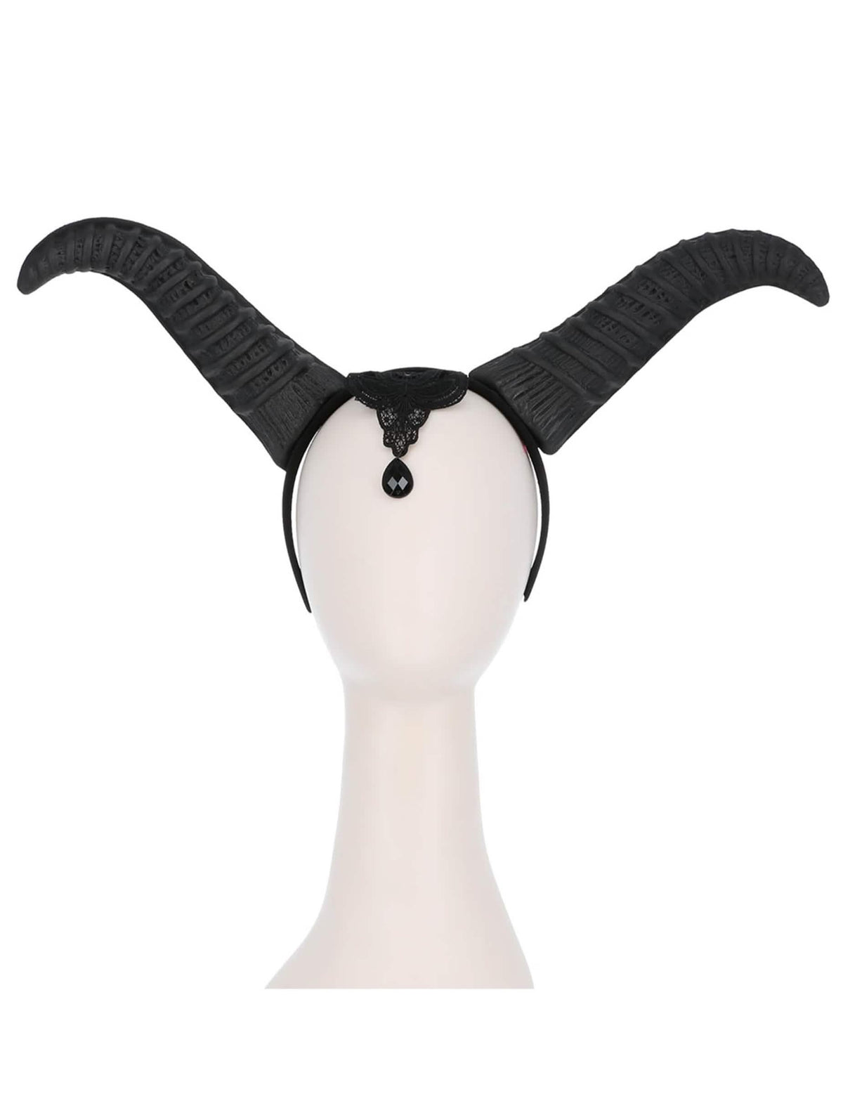 Prednji pogled na rogove kraljice demonice