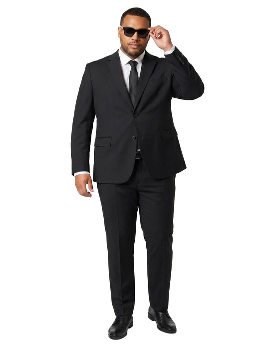 Suitmeister™ Muško crno odijelo Mr. Solid