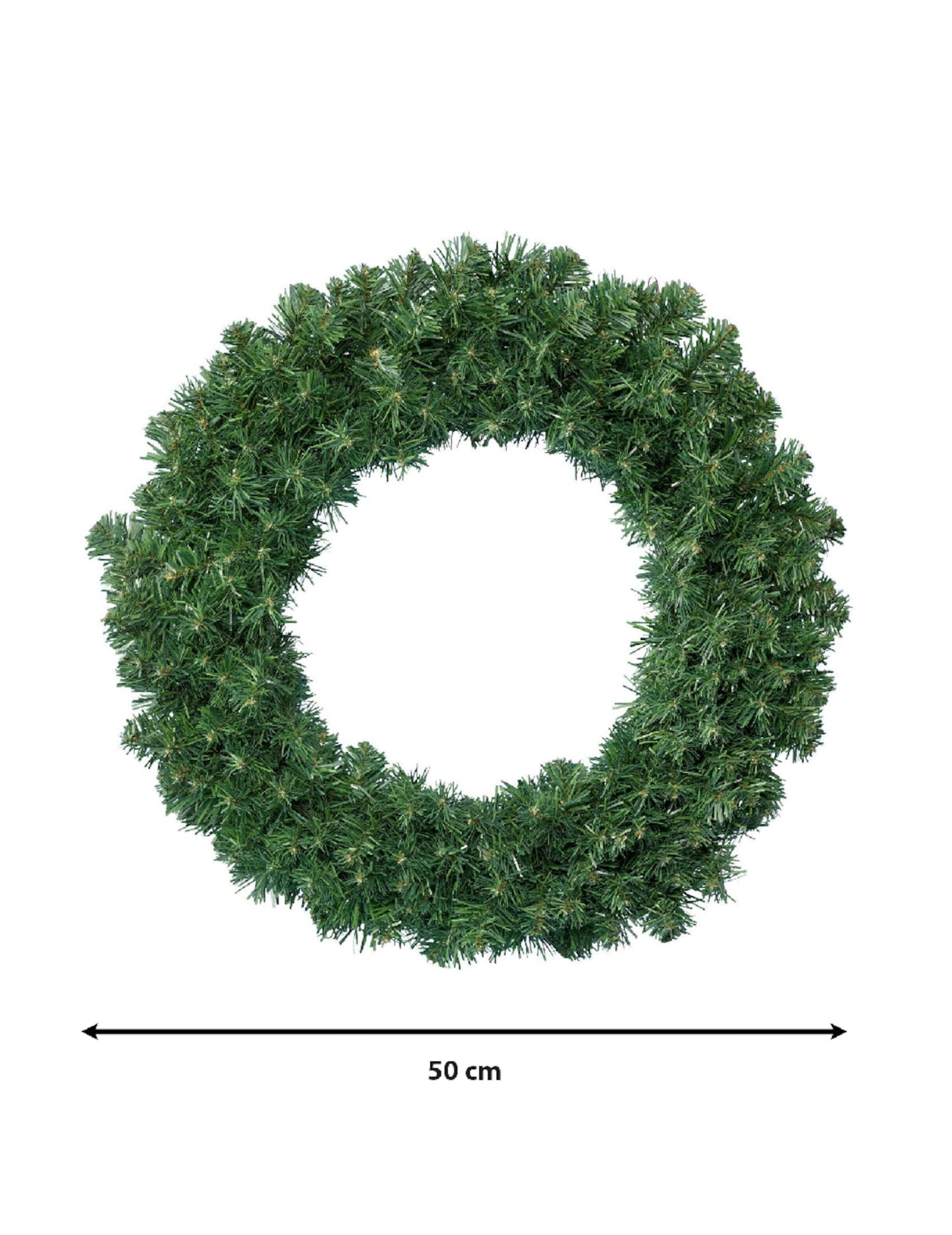 Dimensions de la Couronne de Noël sapin