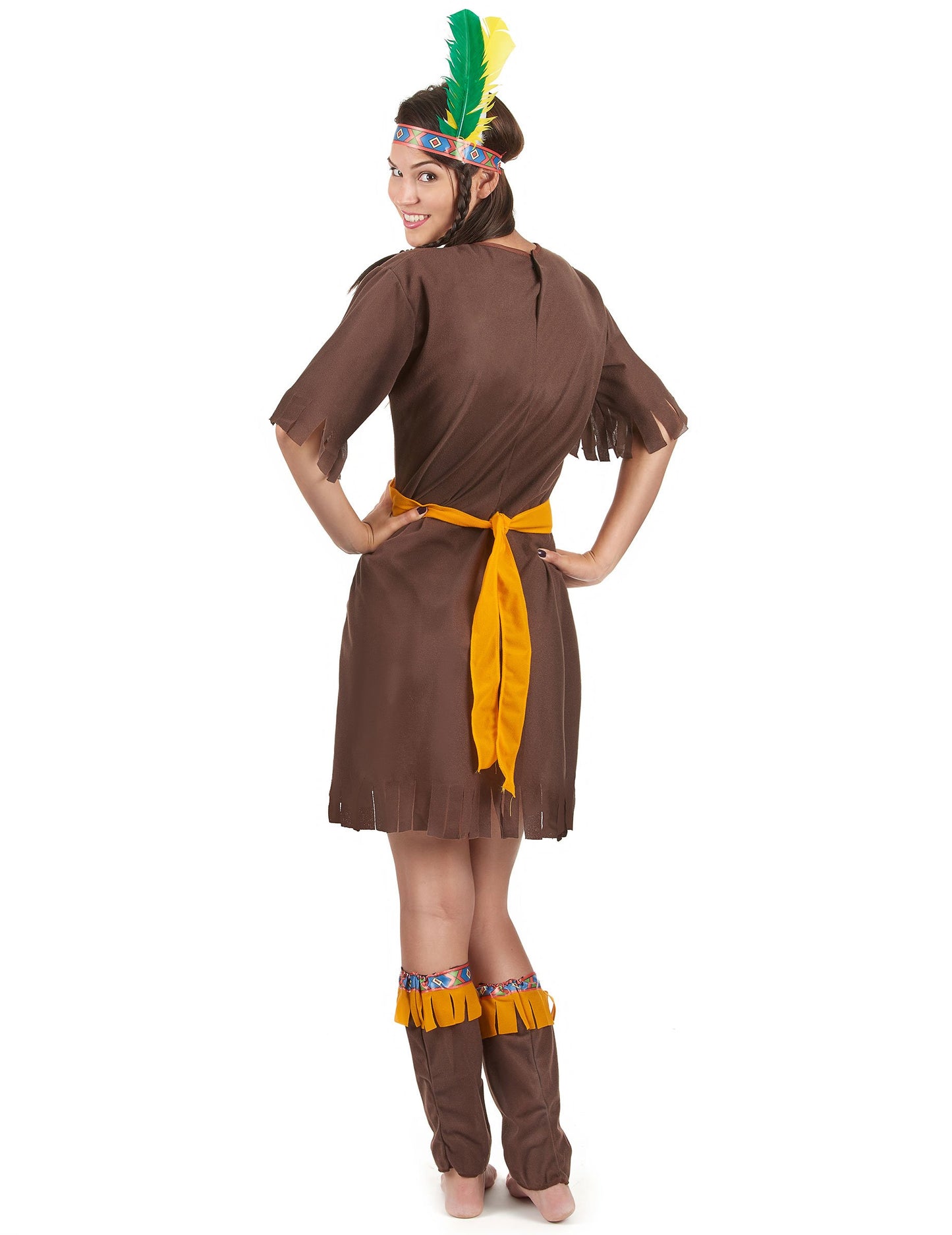 Indijski kostim okružena žena