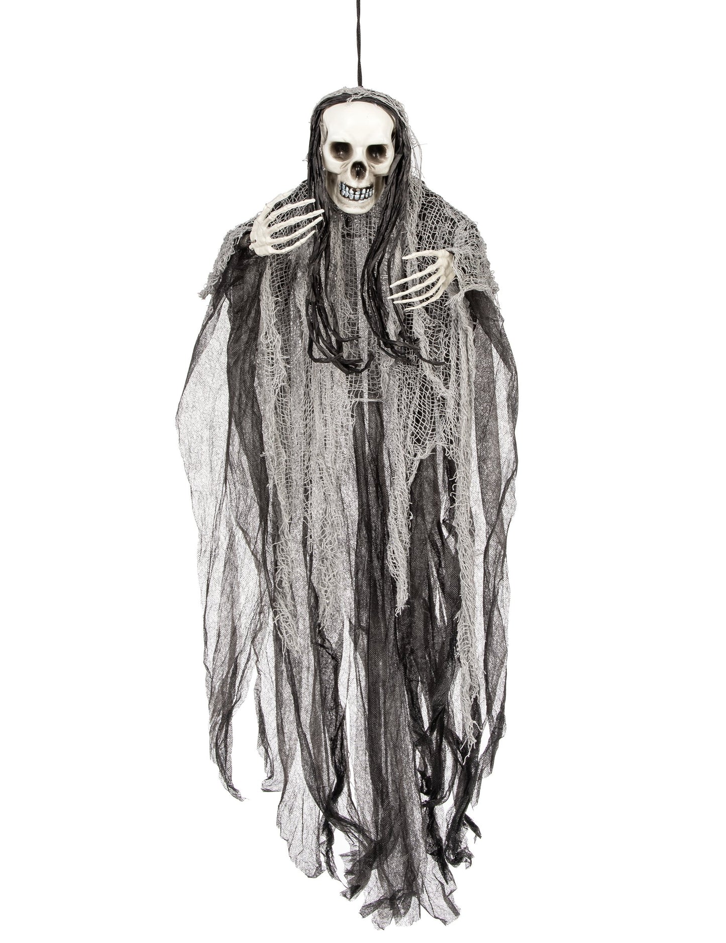 Dekoracija za objesiti Halloween kosilica 90 cm