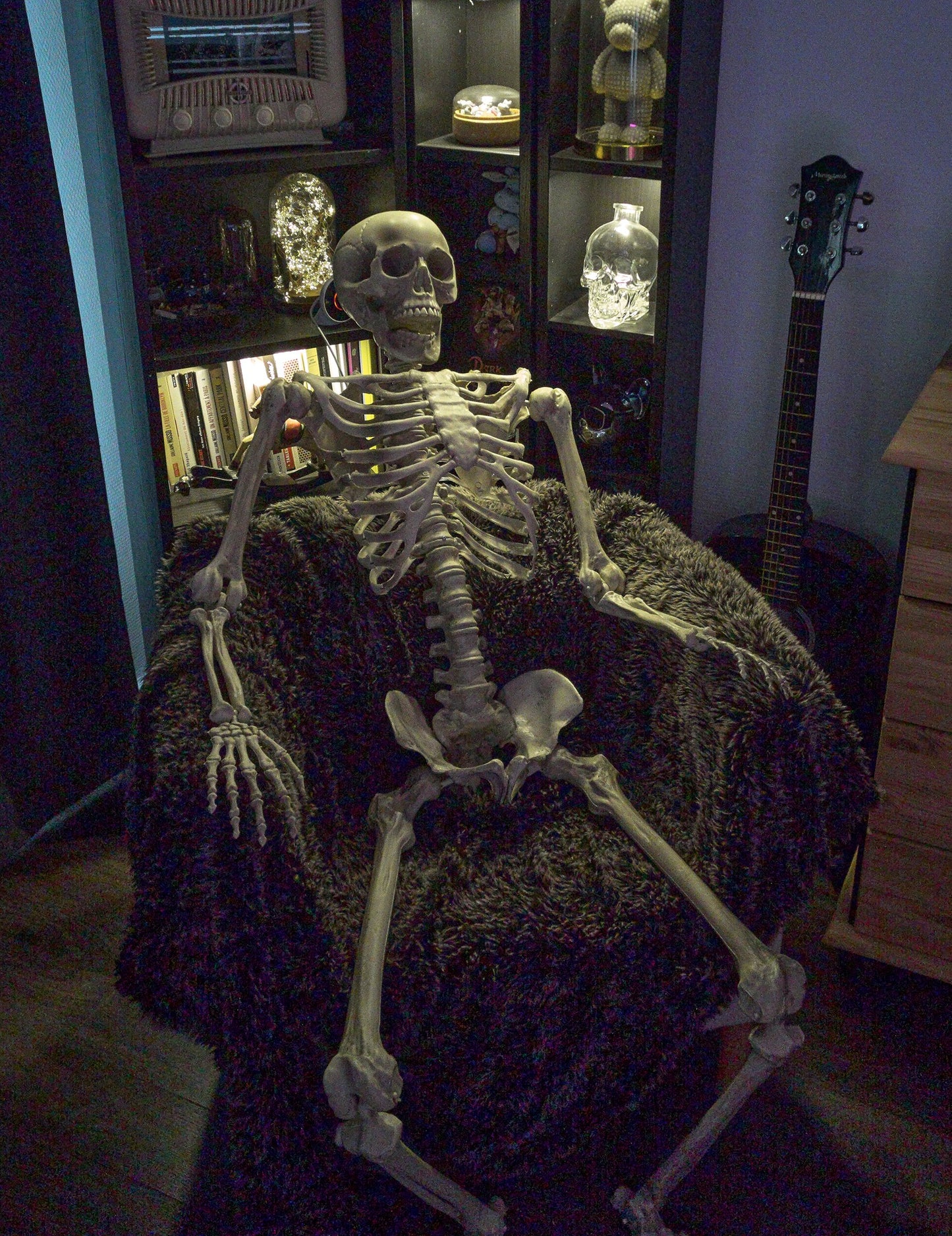 Dekoracija za objesiti kostur za ljudske tait 160 cm