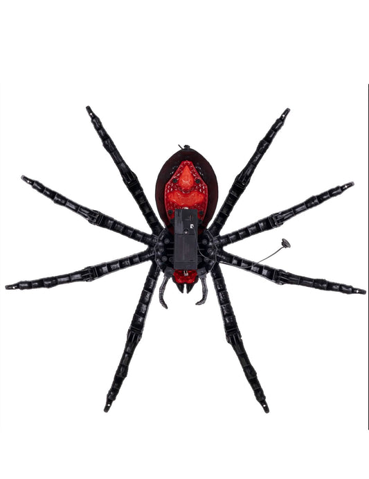 Zvučna i svjetlosna dekoracija crna tarantula 70 x 15 x 42 cm