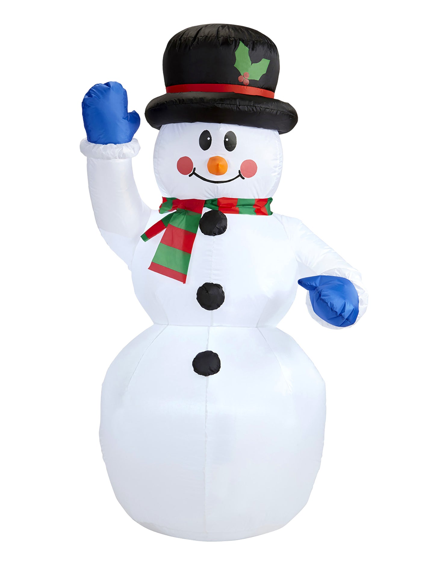 Svjetleća napuhavajuća dekoracija snjegović 150 cm