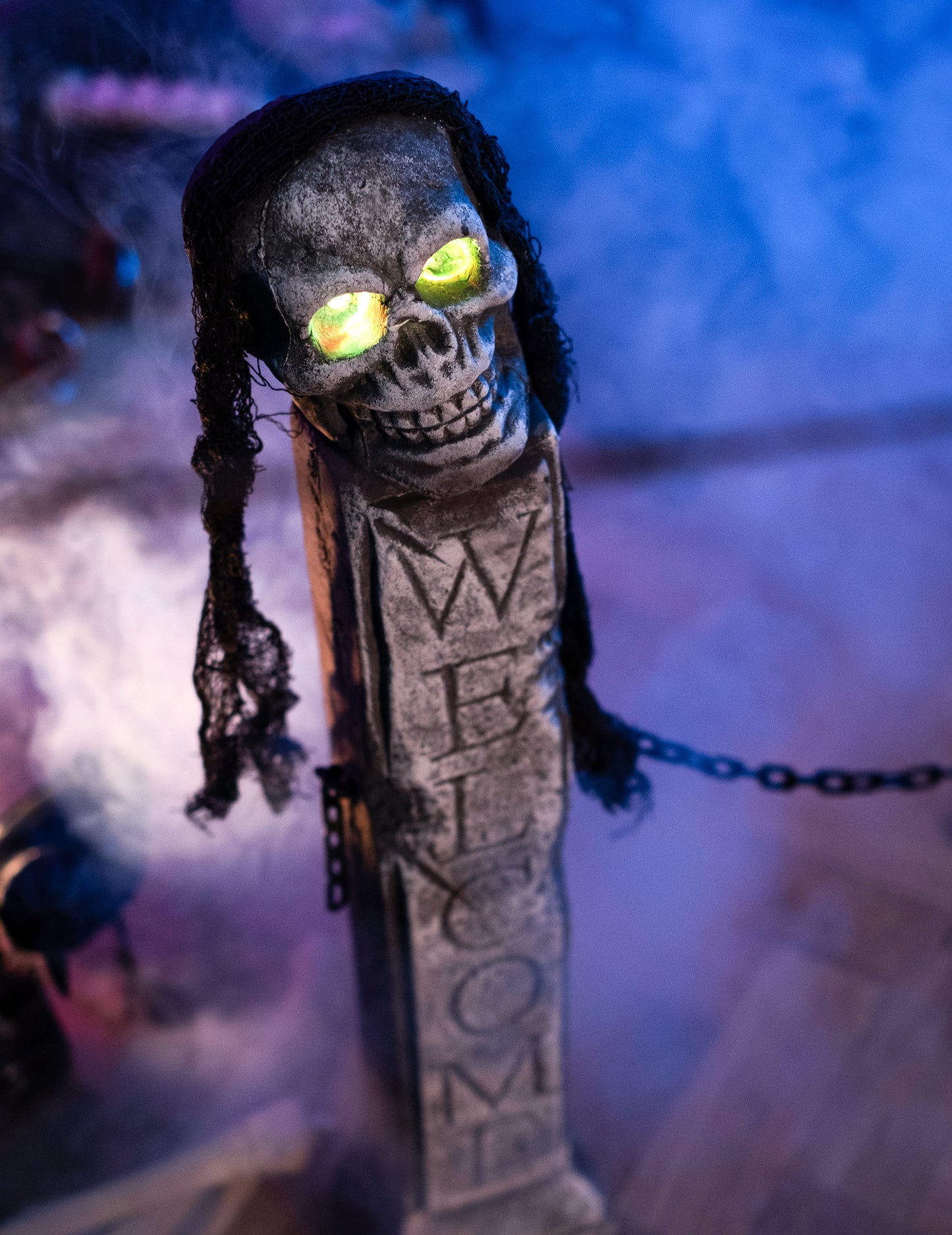 Light Decorate Halloween grobnica 72 cm