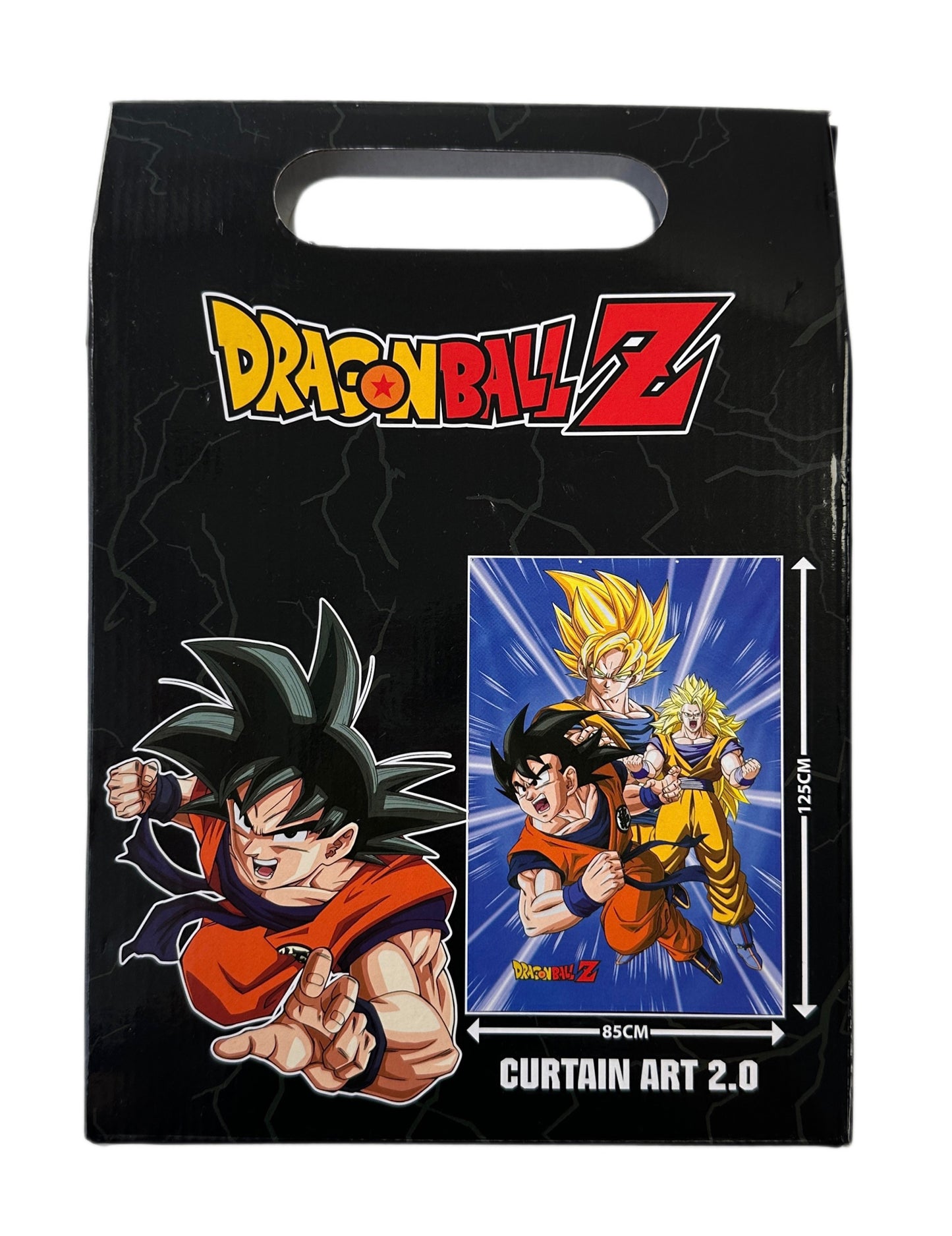 Zidna dekoracija Son Goku Dragon Ball Z™ 125×85 cm s metalnim ušicama
