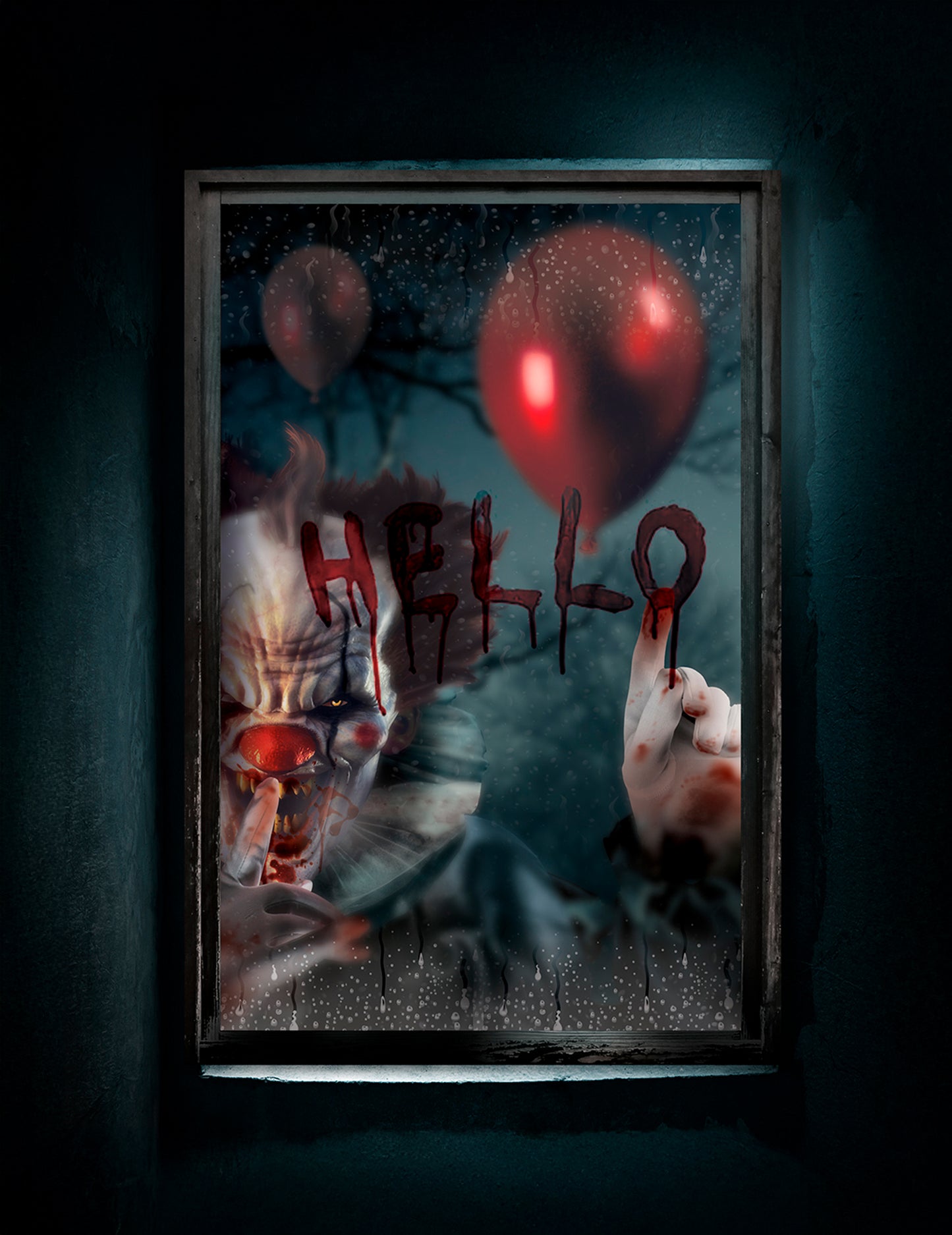 Dekoracija za klaun ubojice klovne 80 x 120 cm