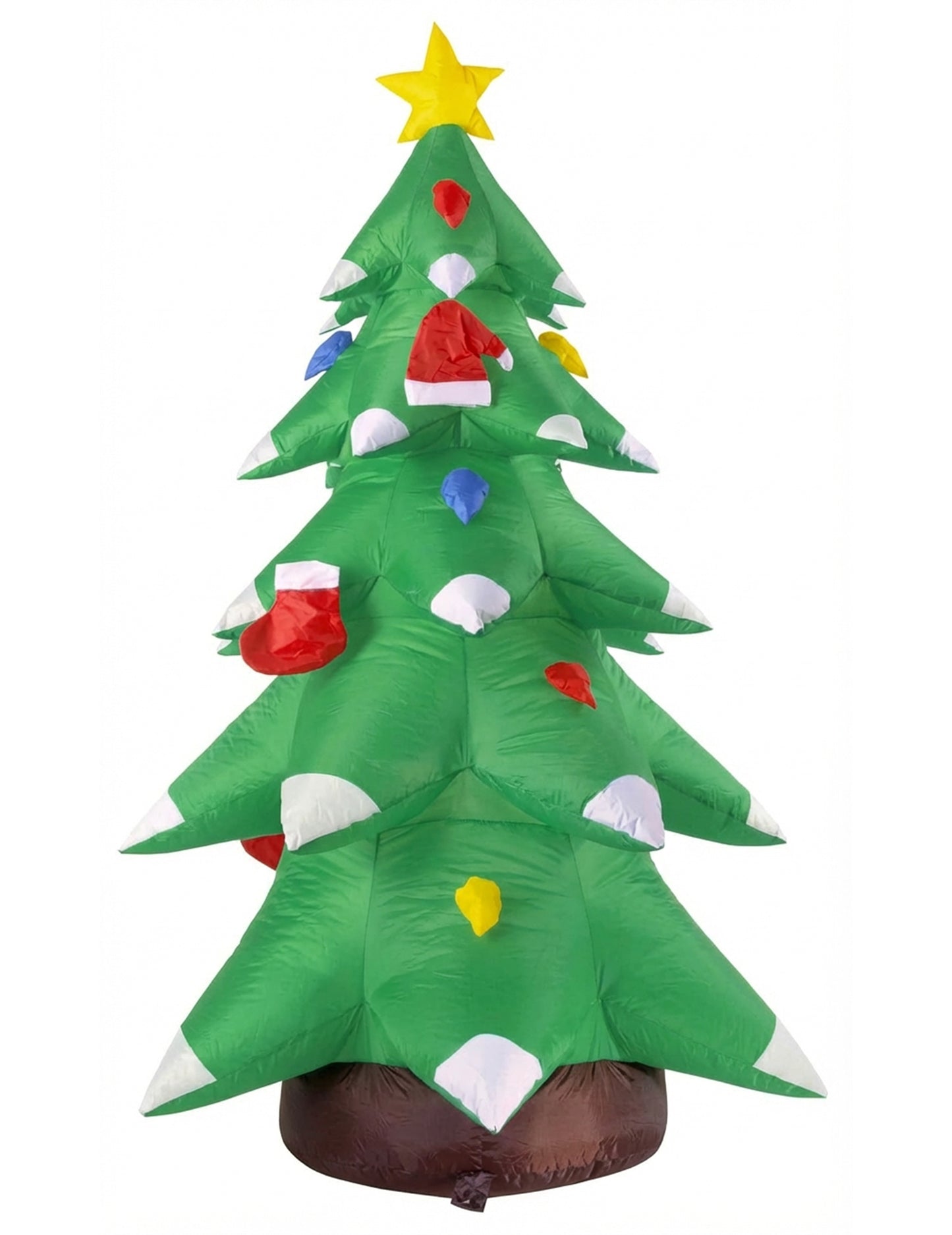 Napuhavajuća i svjetleća dekoracija za božićno drvce 183 cm