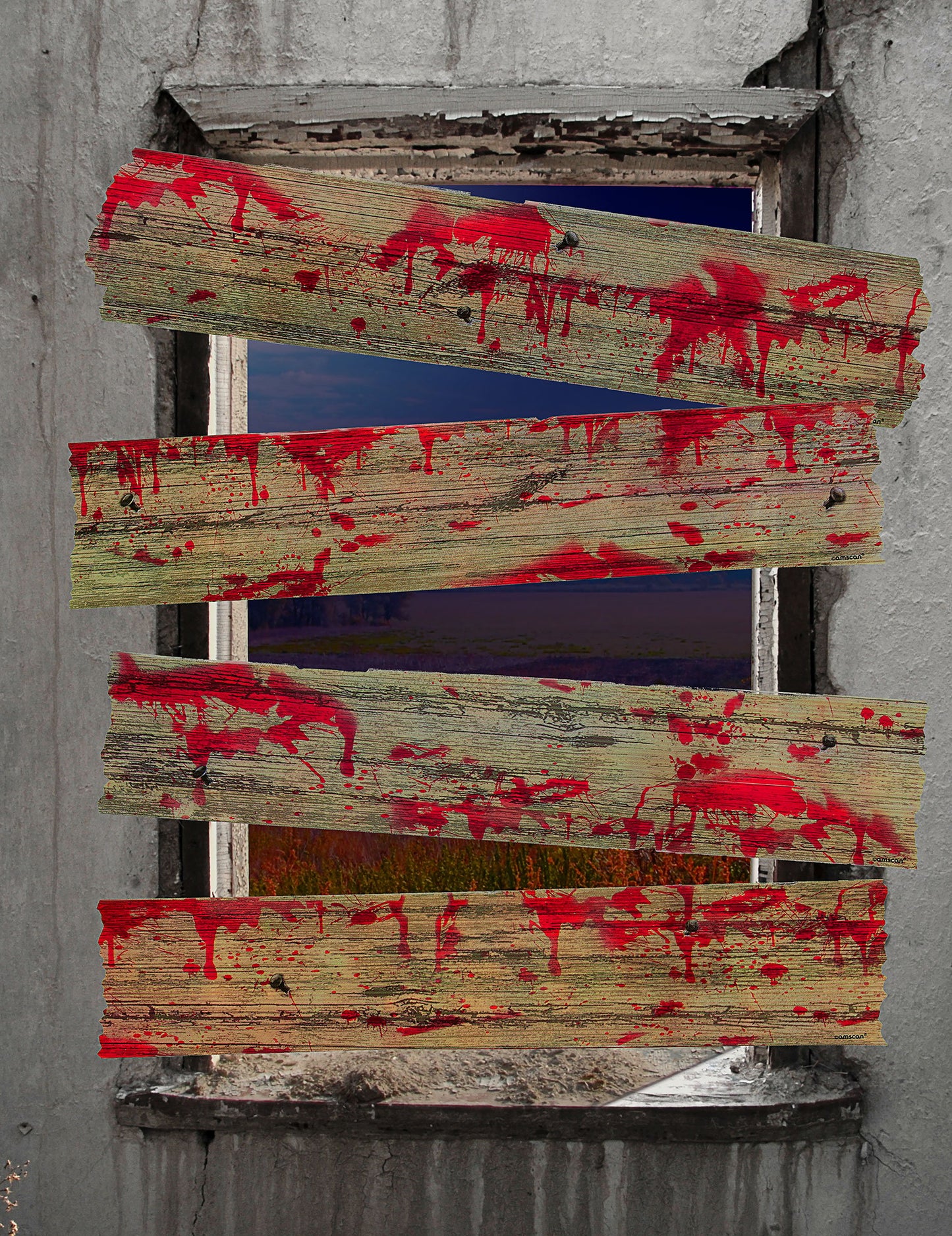 Zombi barikada ukrasi