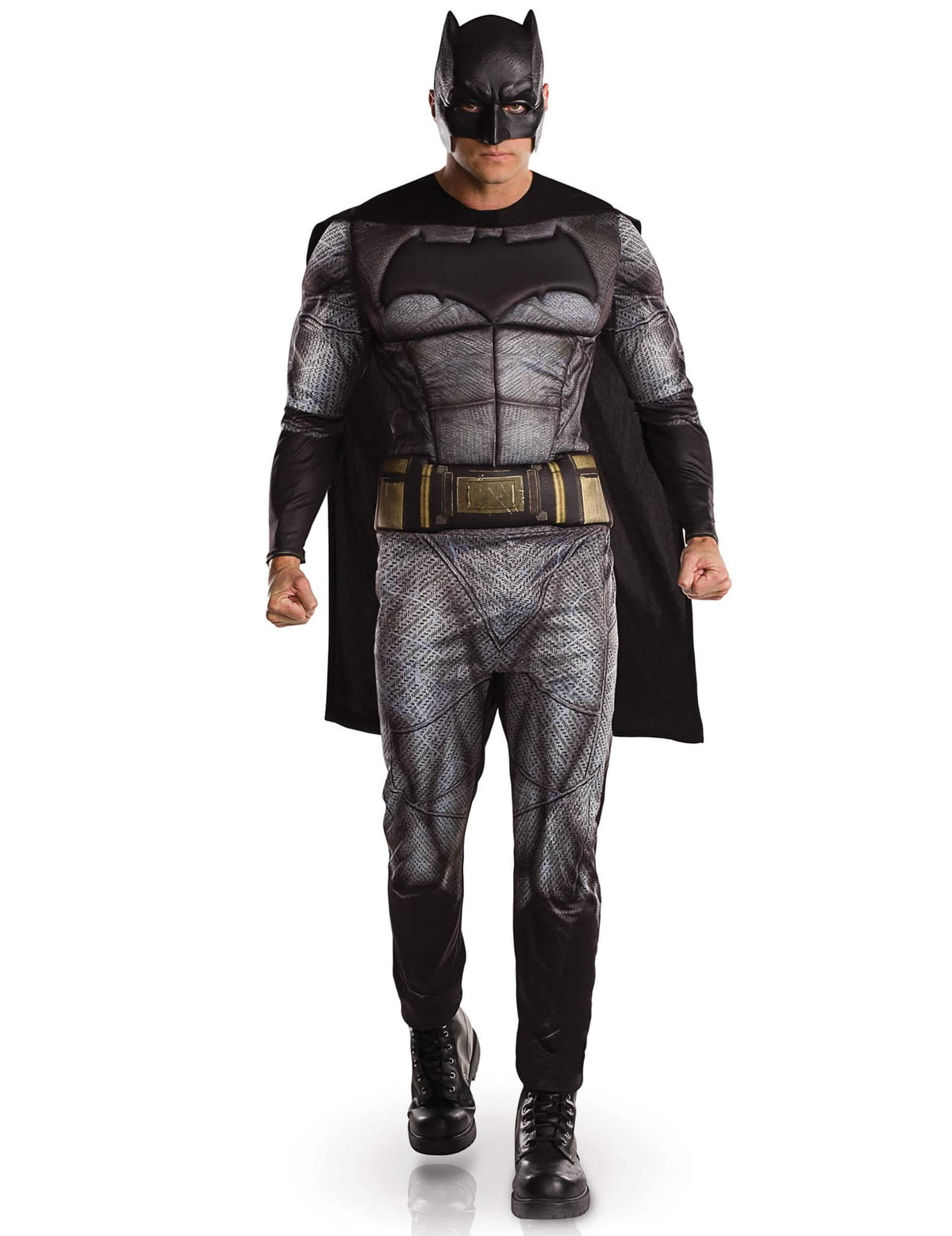 Kostim Batman Justice League za odrasli siv i crna s plaštem