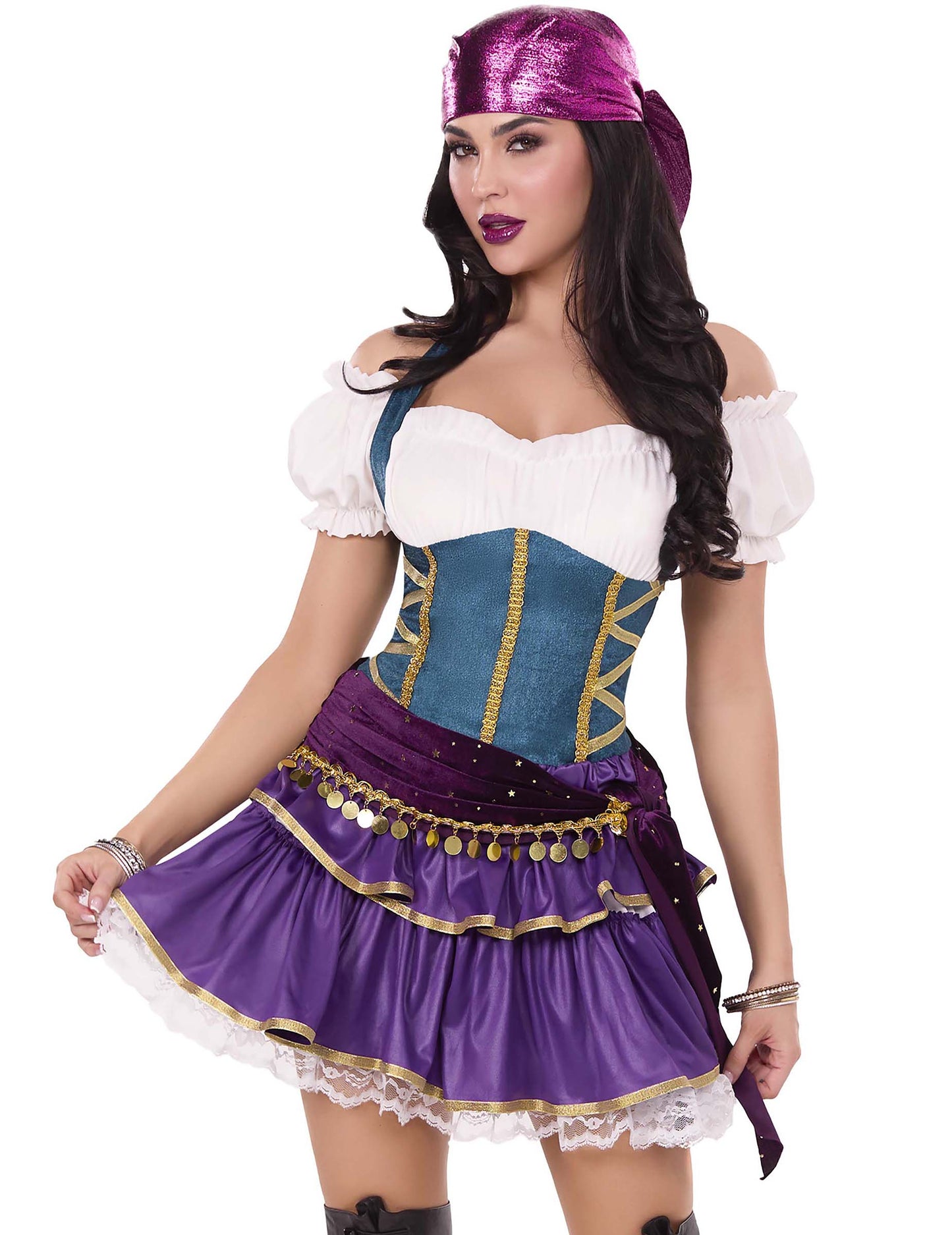 Seksi luksuzni boemski kostim za žene