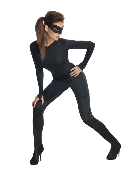 Vue de profil du déguisement Catwoman™ sexy