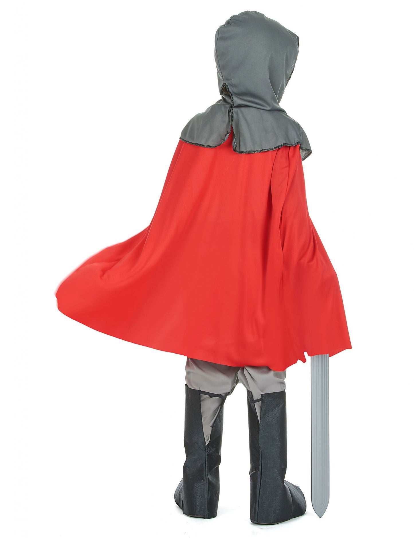 Pogled s leđa dizajna križarskog viteza za dječake