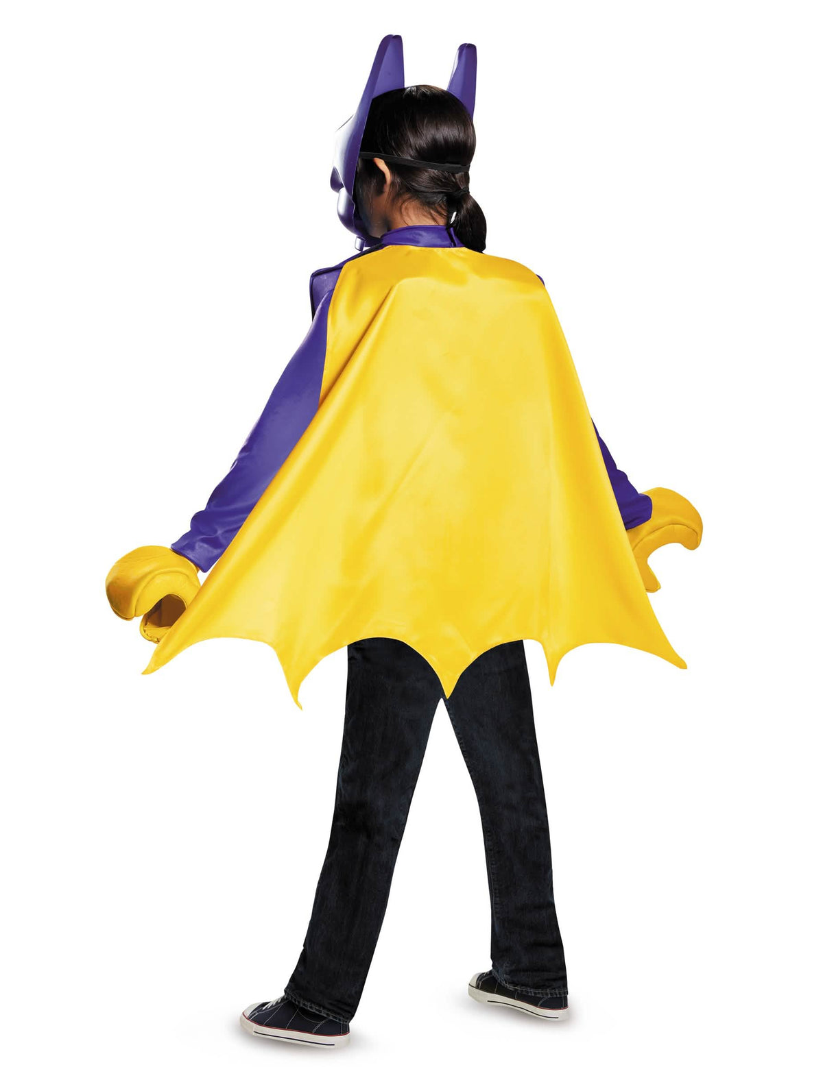 Stražnji pogled na klasični kostim Batgirl LEGO movie za dijete