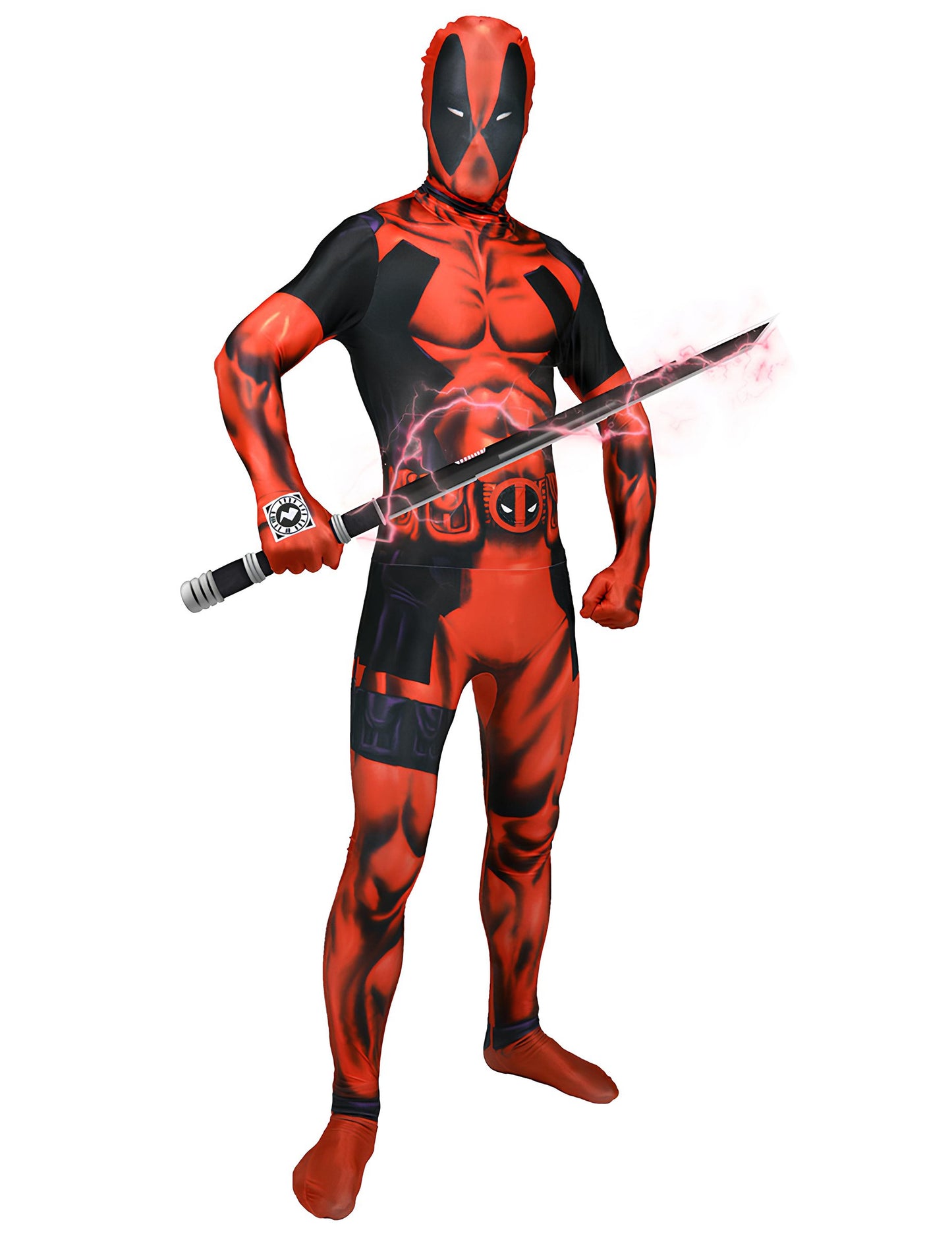 Klasična prerušana deadpool odraslih morphsuits