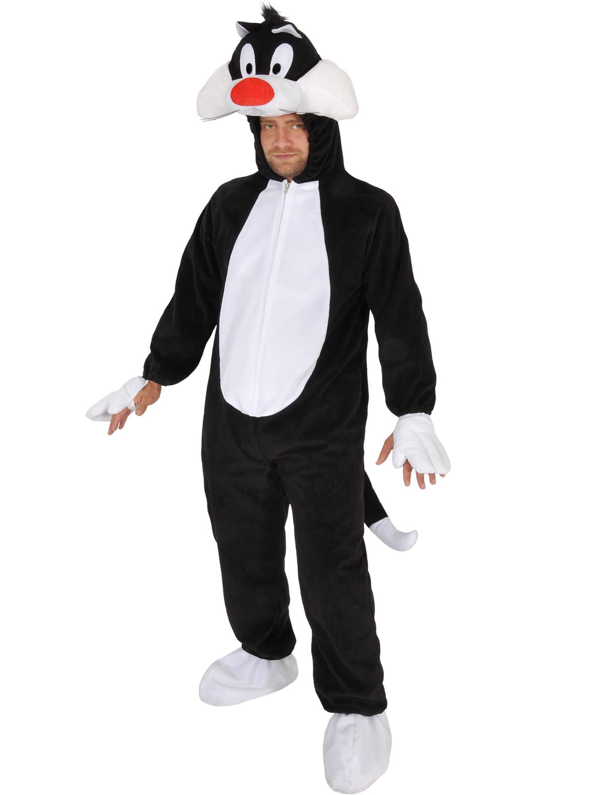 Klasična Looney Tunes maska Grosminet za odrasli crno i bijelo