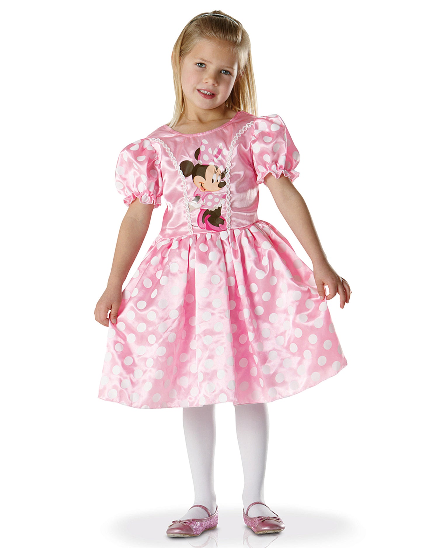 Klasična prerušana haljina minnie ružičasta djevojka