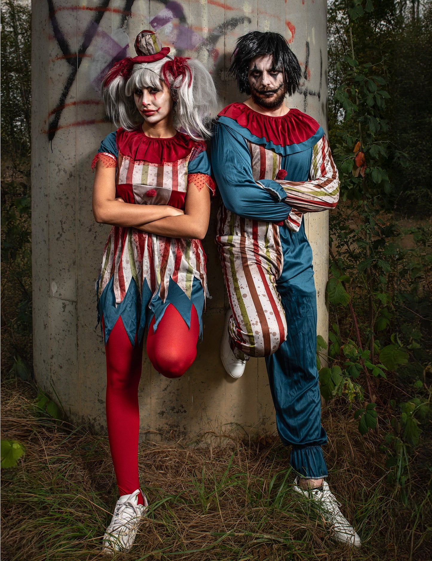 Klaun Kolora Klown Halloween Woman
