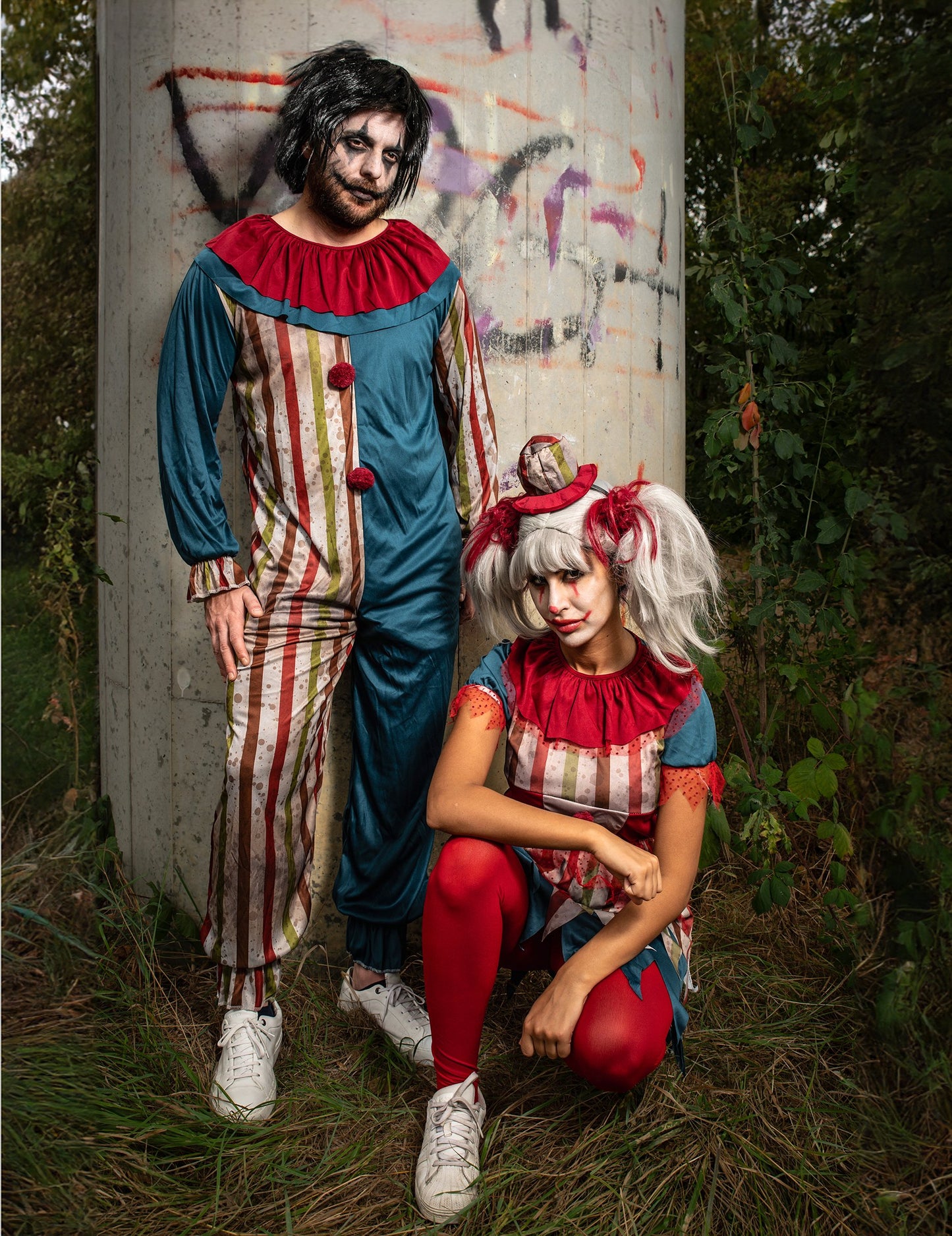 Klaun Kolora Klown Halloween Woman