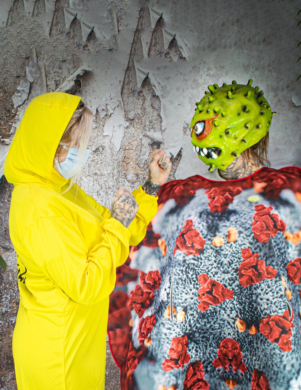 Kombinacija kostima za onečišćenje odraslih