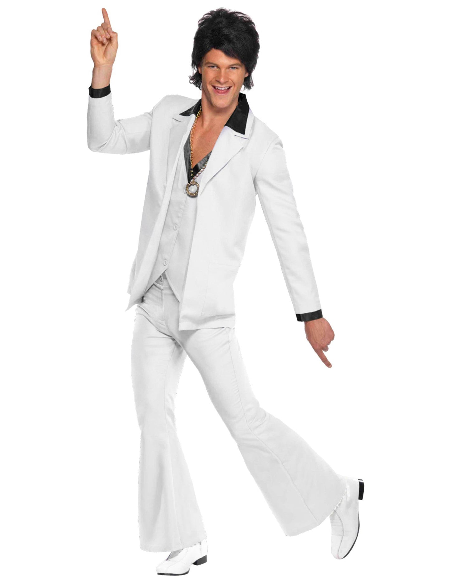 Disko kostim bijelog čovjeka