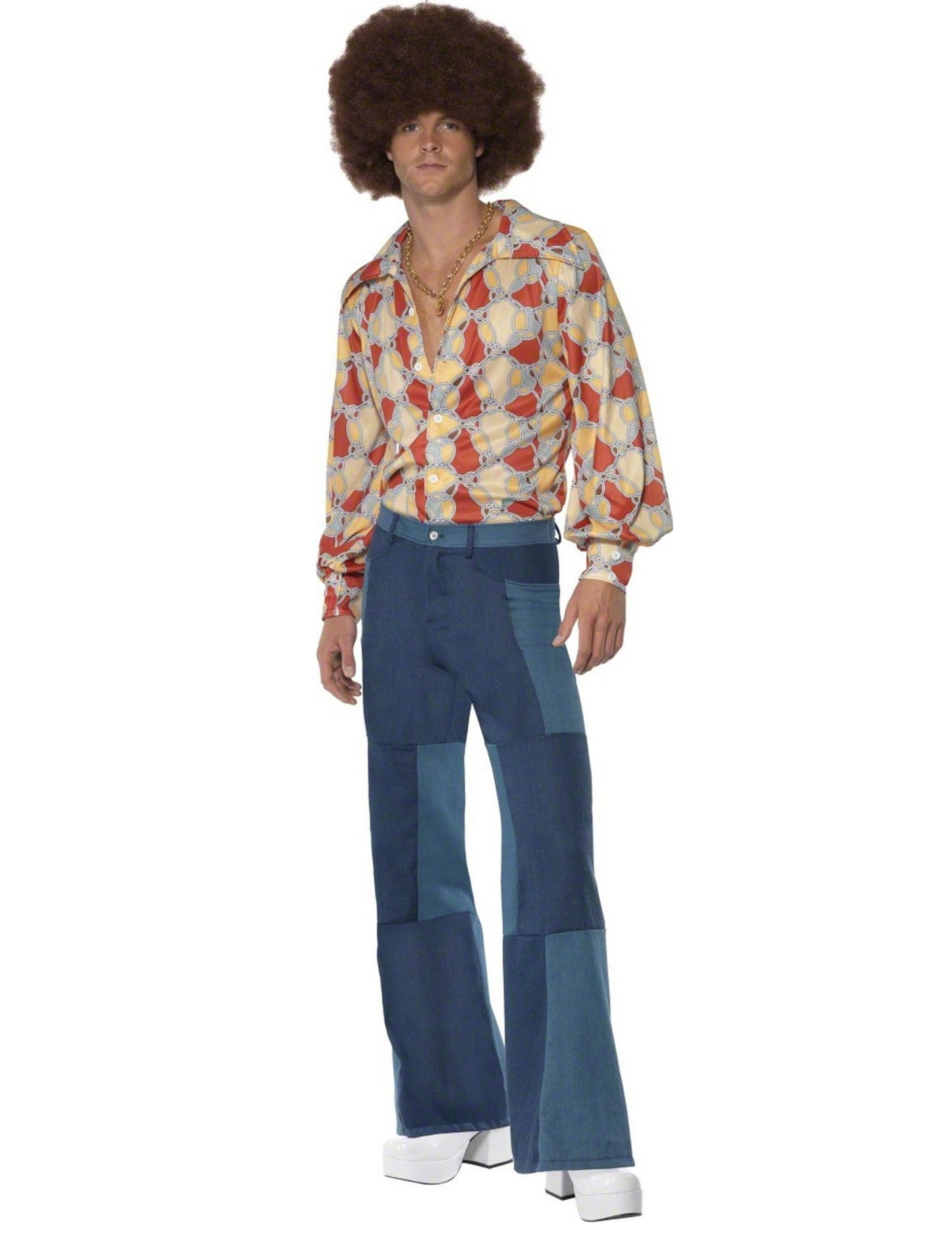 Retro 1970 -ih dischuise muški 70 -ih