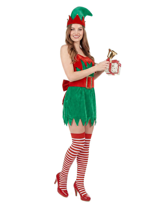 Seksi elf kostim za žene Božić