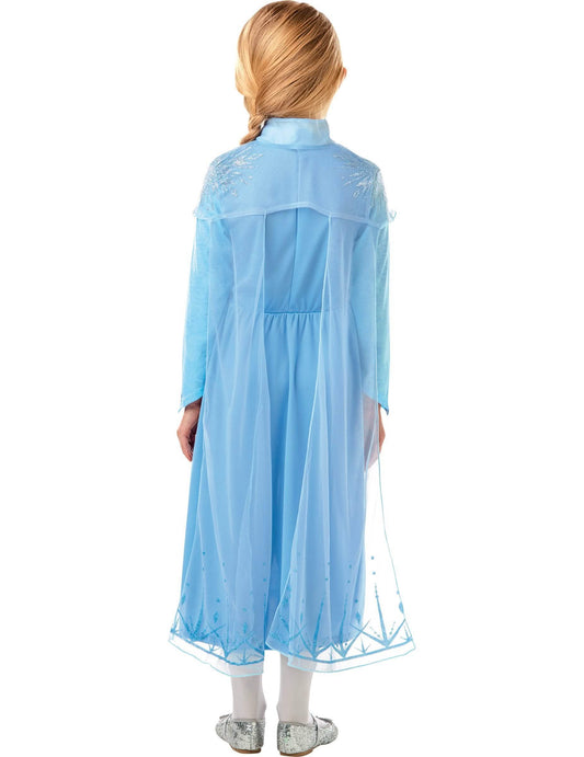 Stražnji pogled na kostim Elsa Frozen 2