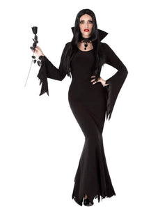 Morticia Addams kostimi za odrasle