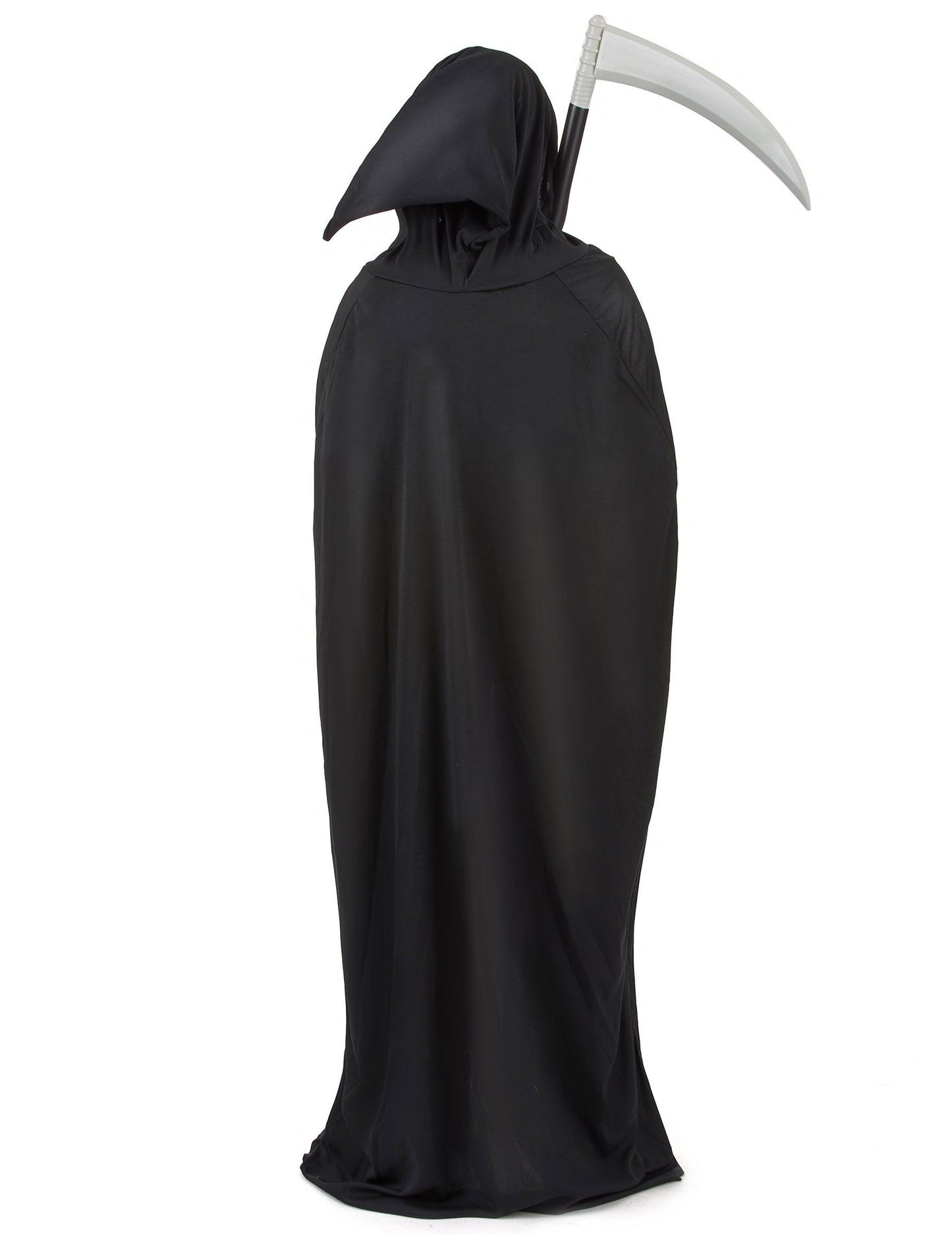 Déguisement faucheur Halloween pour enfant noir avec faux