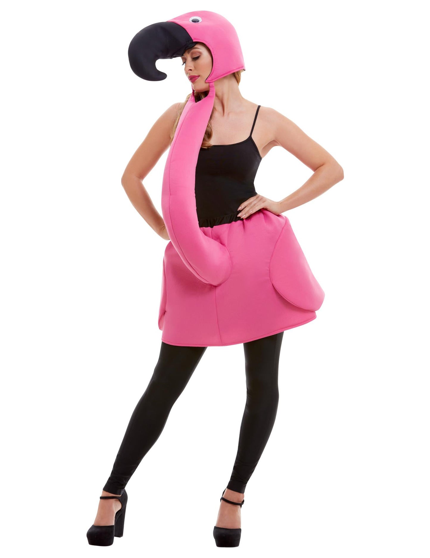 Odrasli ružičasti flamingo kostim