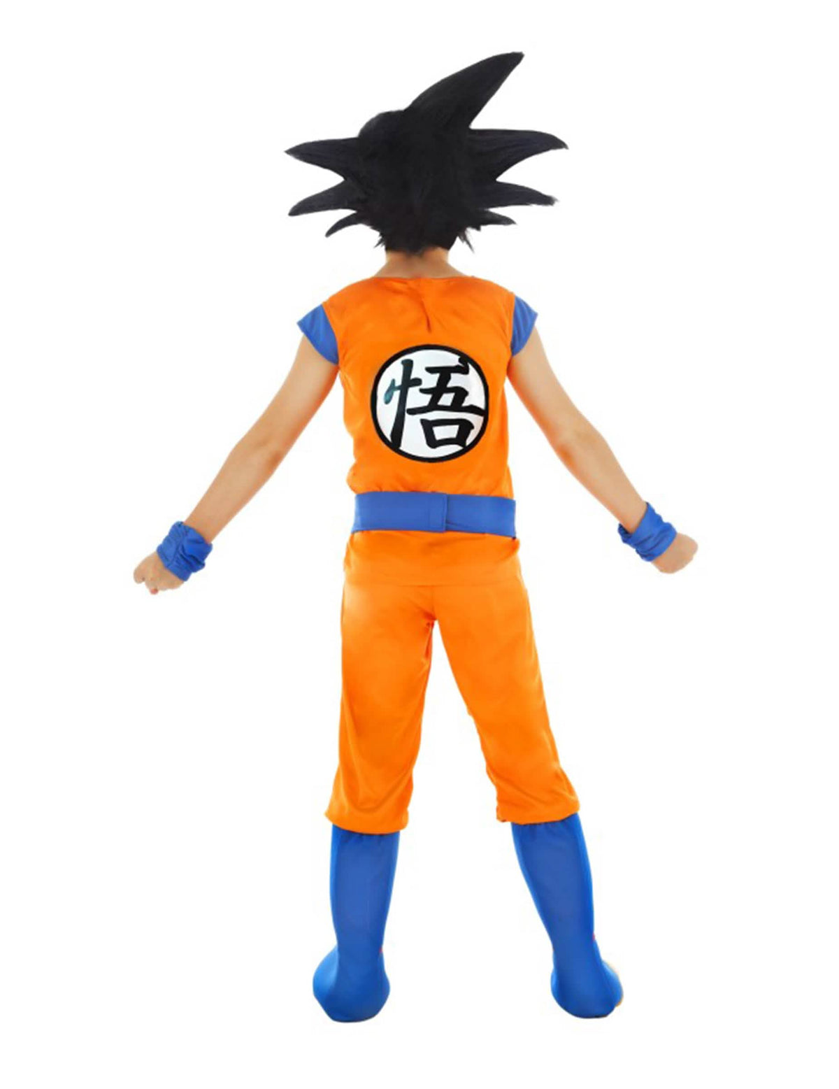 Stražnji pogled na kostim Goku Saiyan Dragon Ball Z