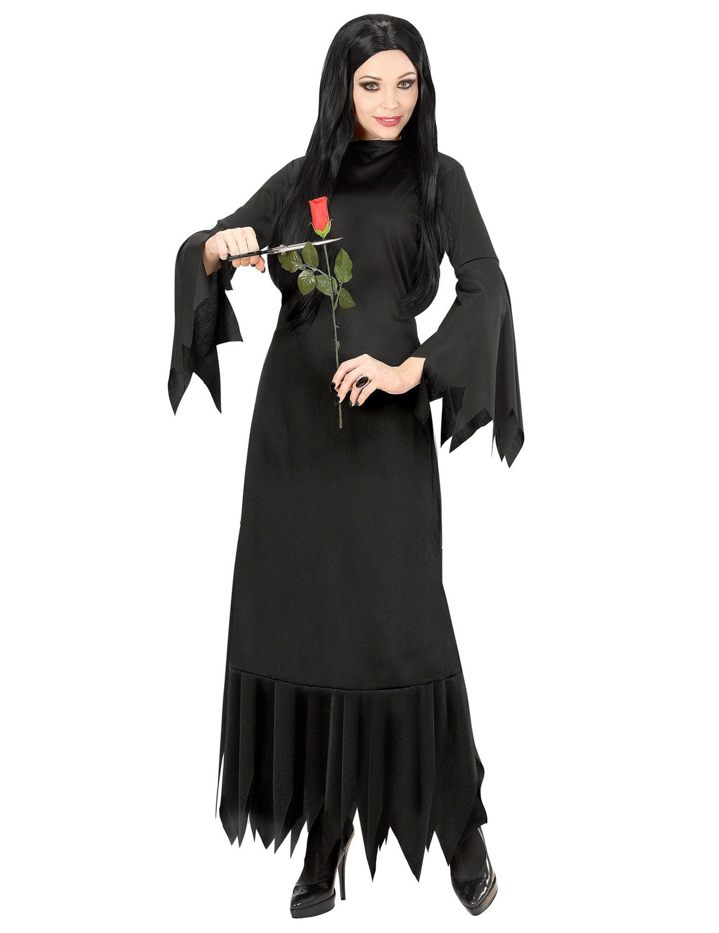 Crna gotička vještica kostim žena