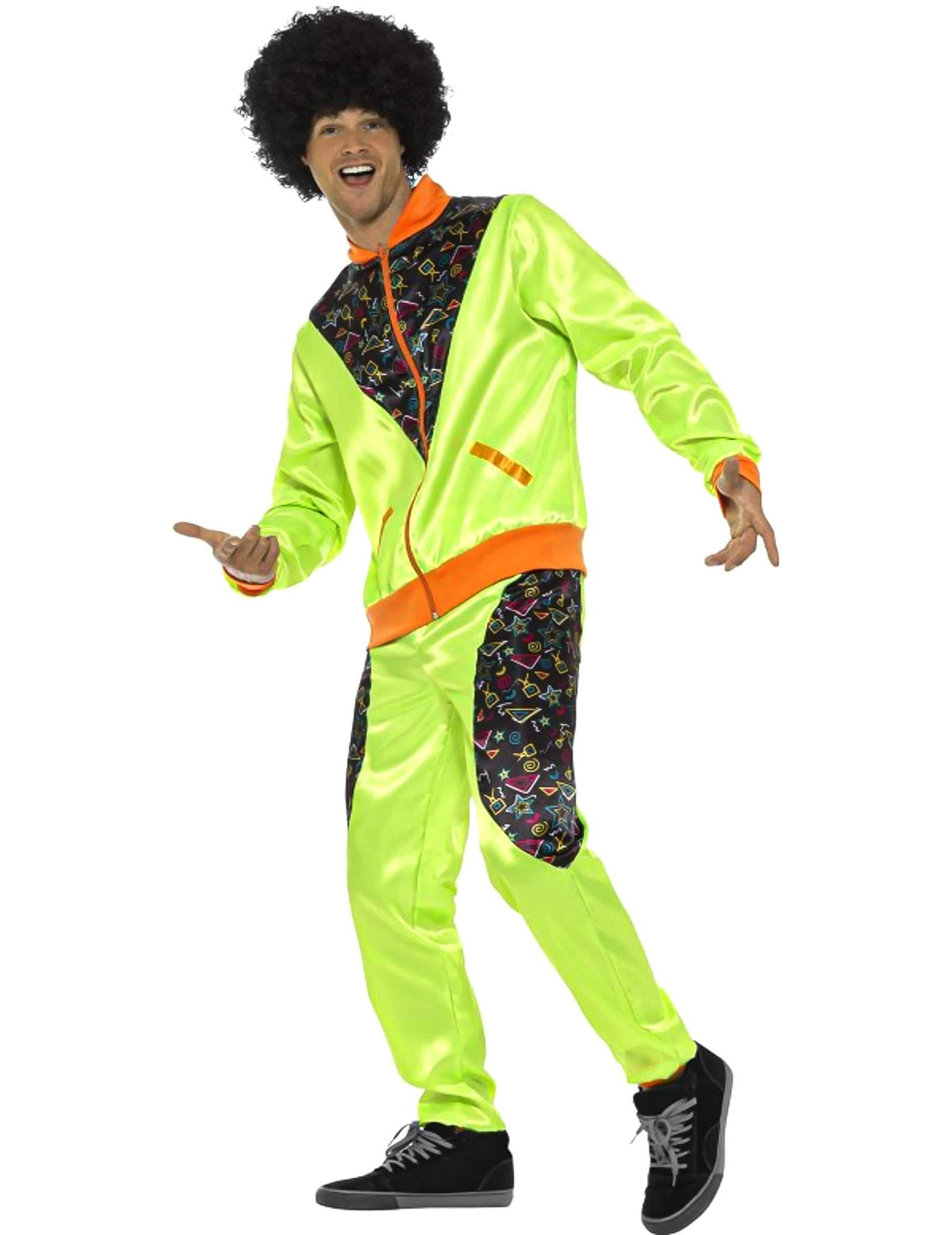 Bočni pogled na retro jogging kostim za muškarca