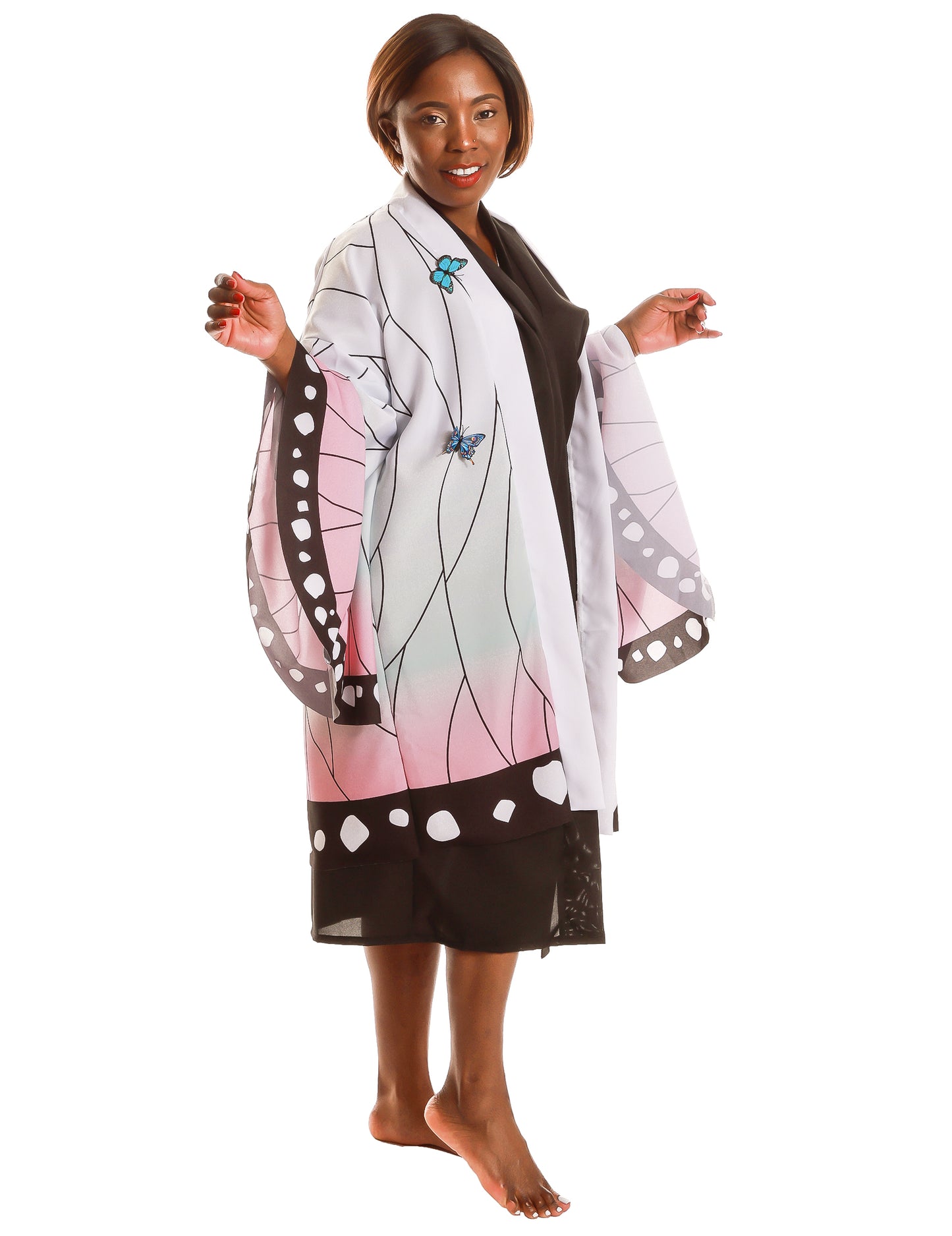 Odrasli leptir kimono manga kostim