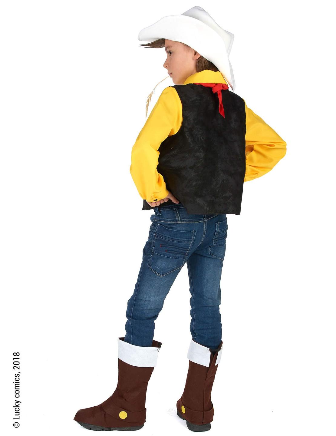 Stražnji pogled na kostim Lucky Luke™ za dijete