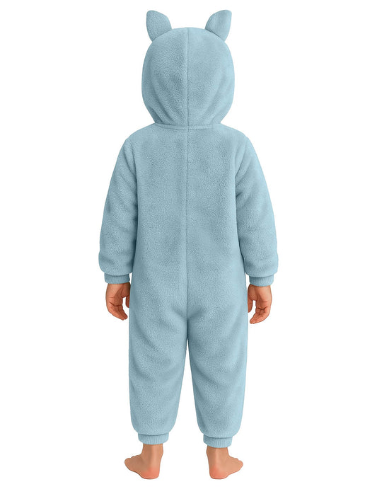 Vue de dos du déguisement peluche monstre pour enfant