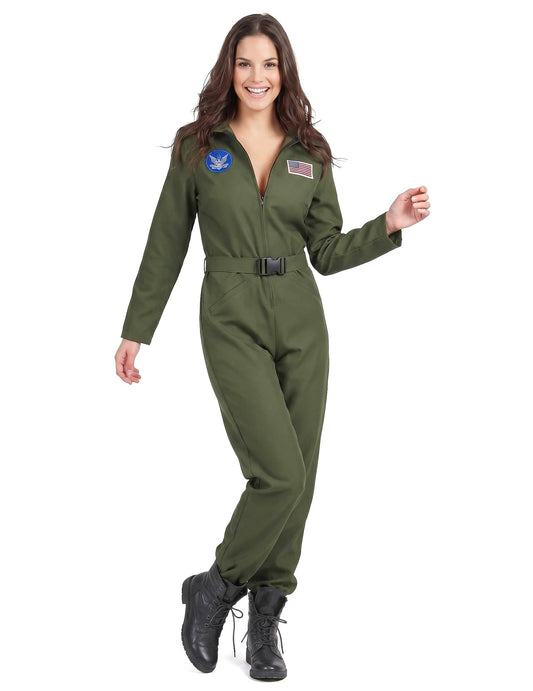 Ženski avion pilot kostim