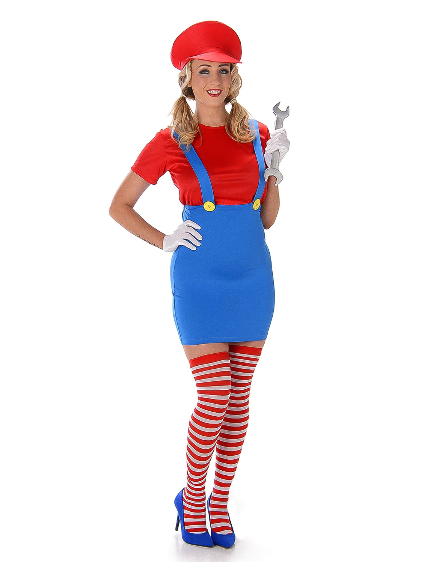 Crveni vodoinstalater kostim žena