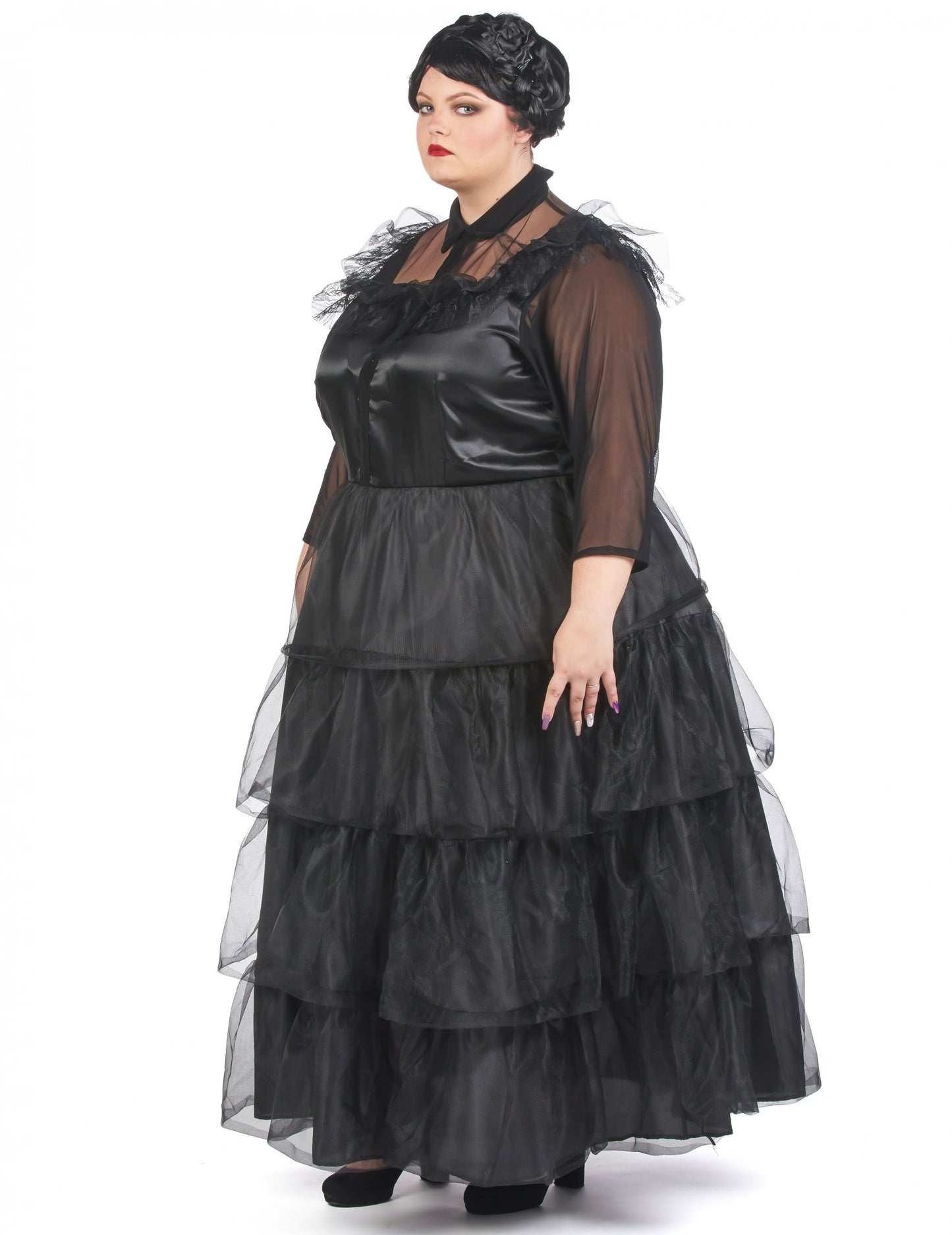 Velika žena gotička haljina za kuglu kostim