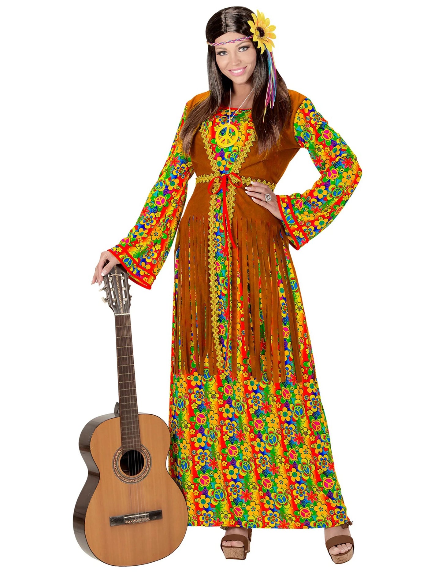 Hippie ženska haljina hipi dugačka haljina